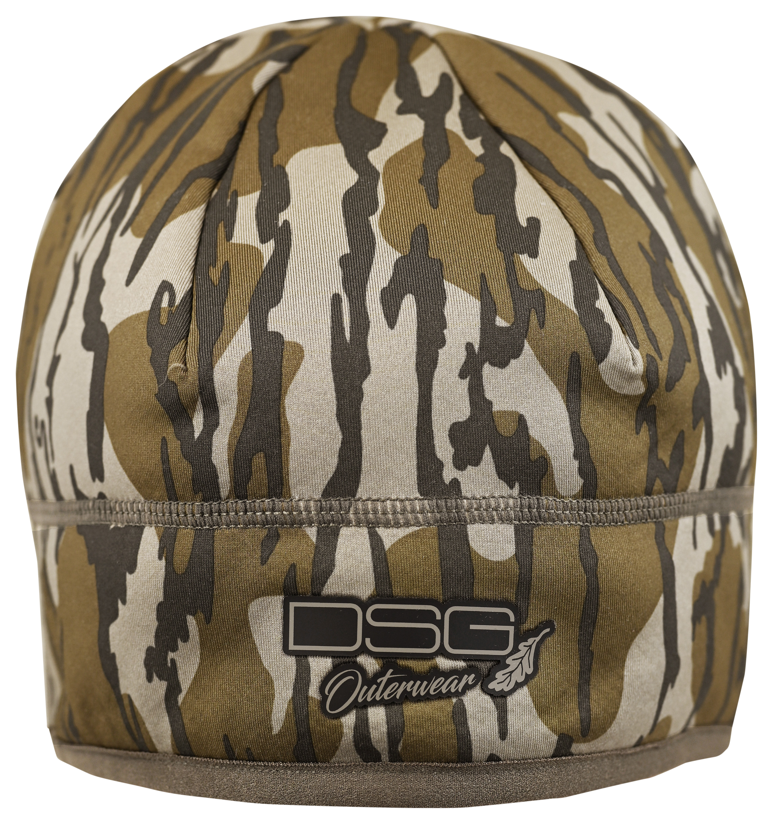 DSG Outerwear Sherpa Ponytail Beanie for Ladies - Mossy Oak Bottomland
