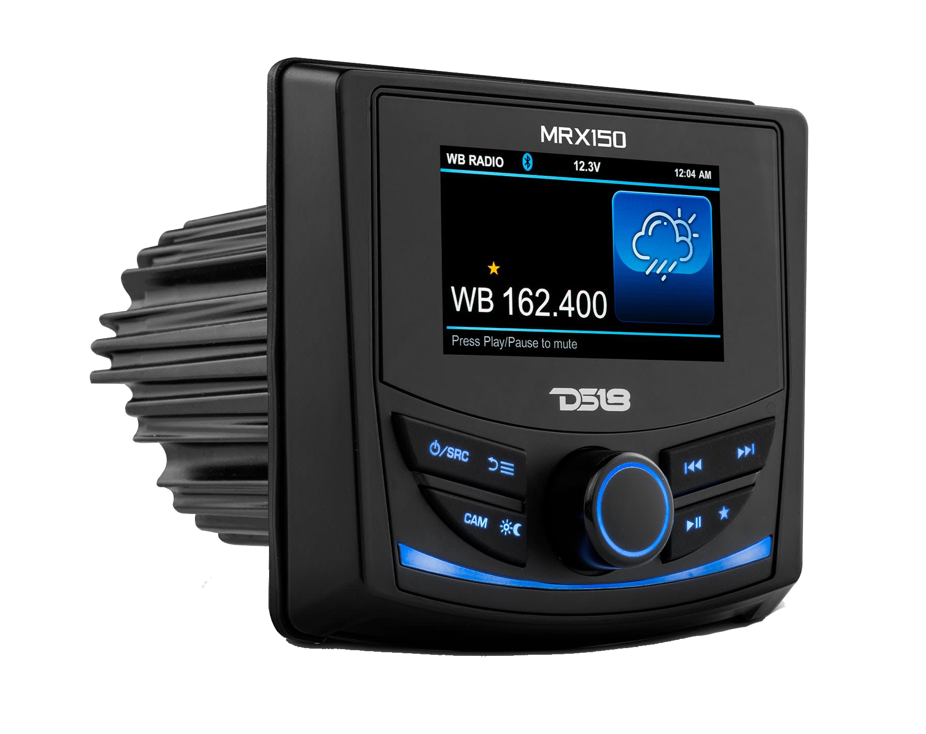 DS18 MRX150 Marine and Powersports Head Unit with Color TFT Display