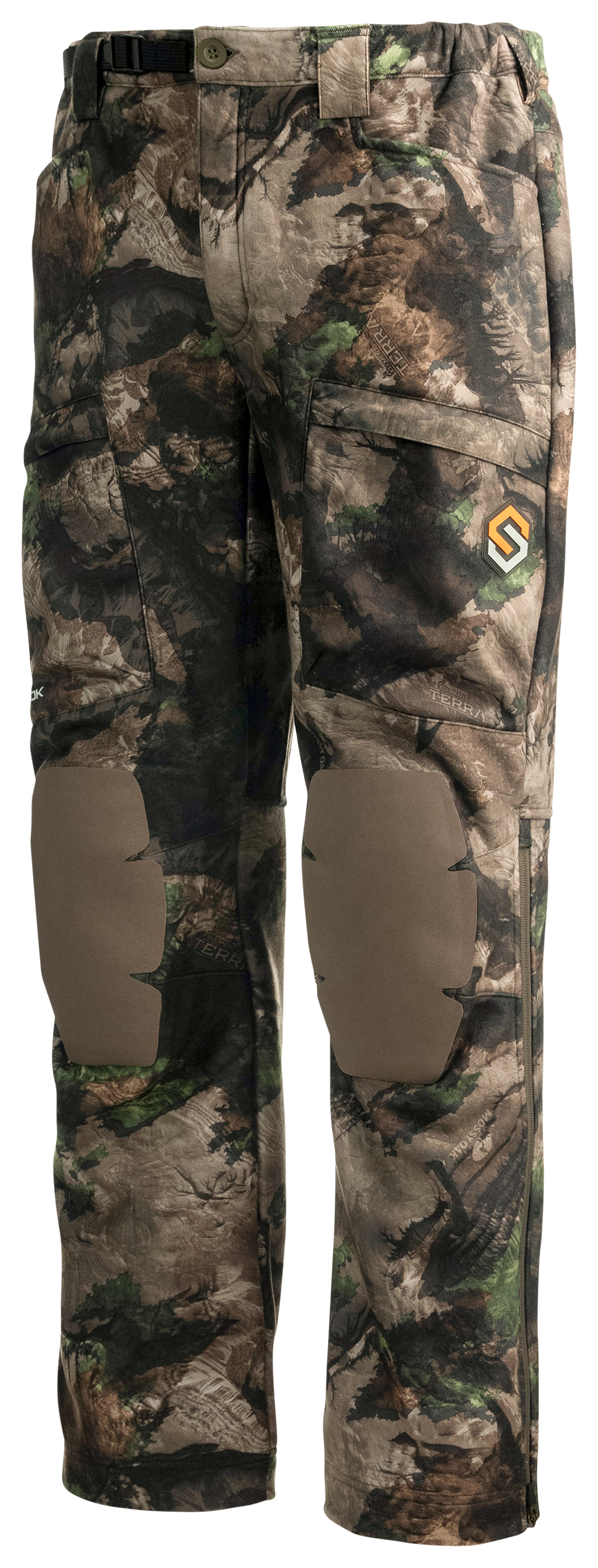 ScentLok Saddle Hunting Pants for Men - Mossy Oak Elements Terra Outland - L