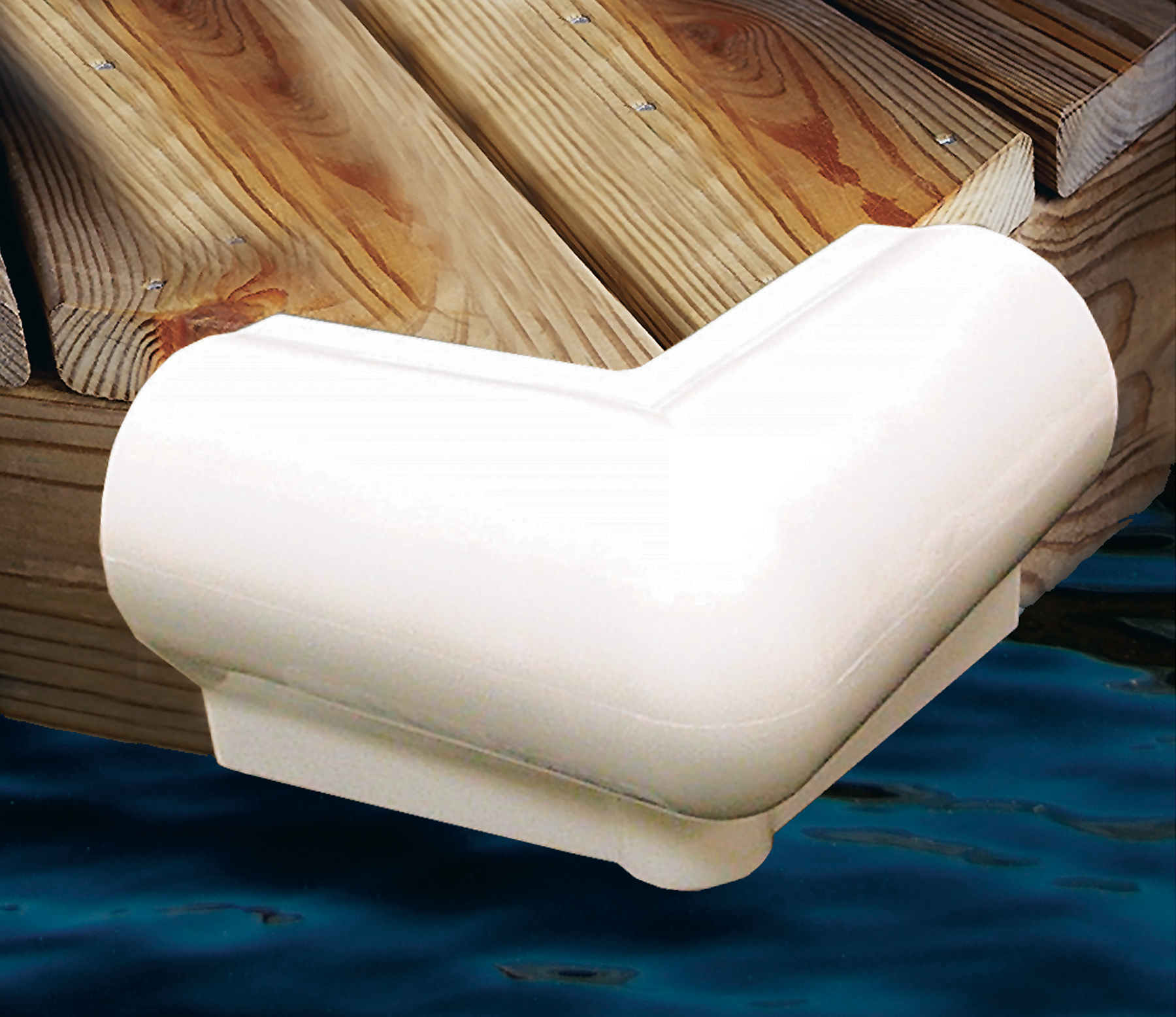 Image of Taylor Made 90 PVC Vinyl Corner Dock Bumper