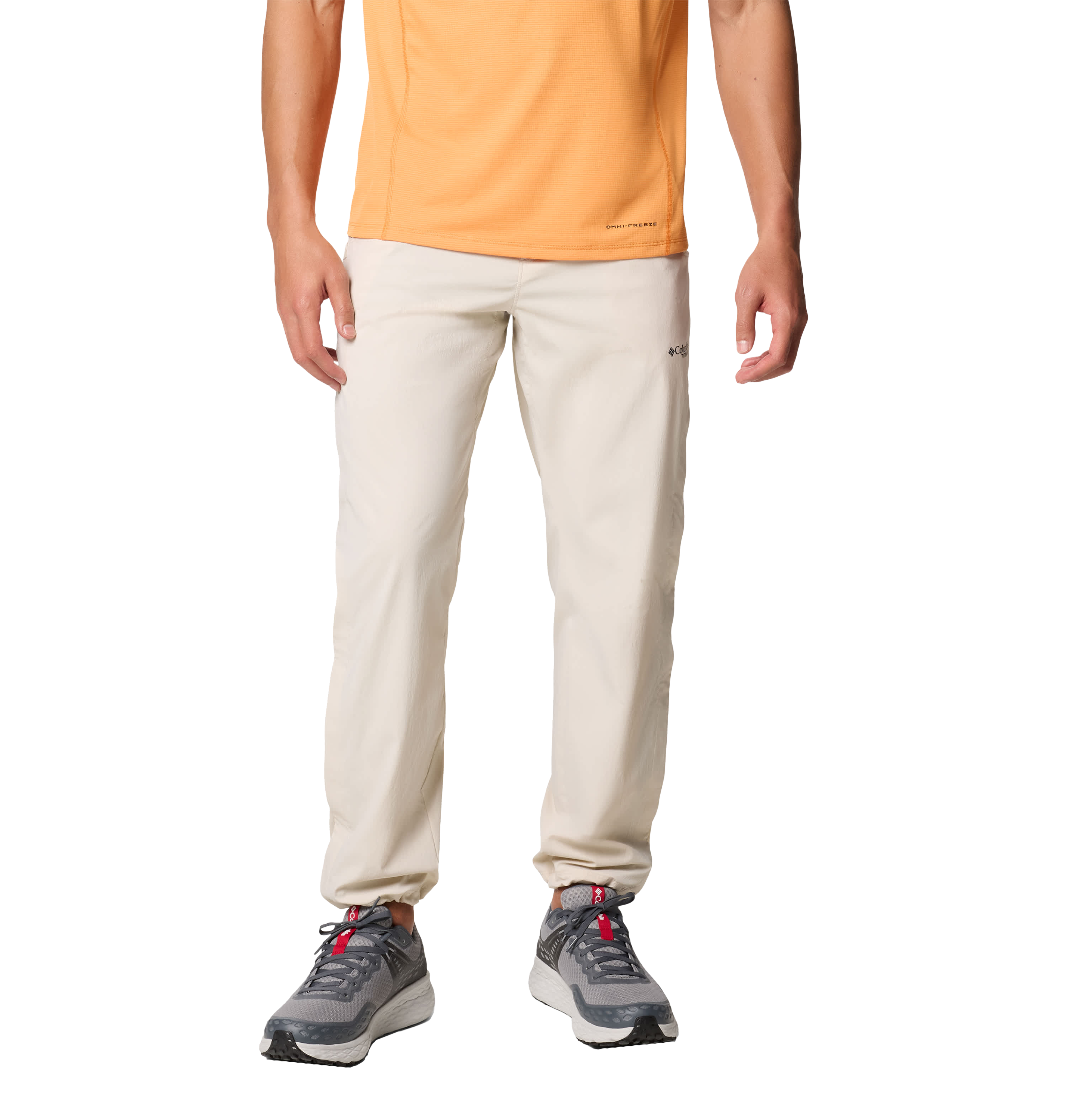 Columbia Wanoga Pro Vent Pants for Men - Dark Stone - 40 - Columbia