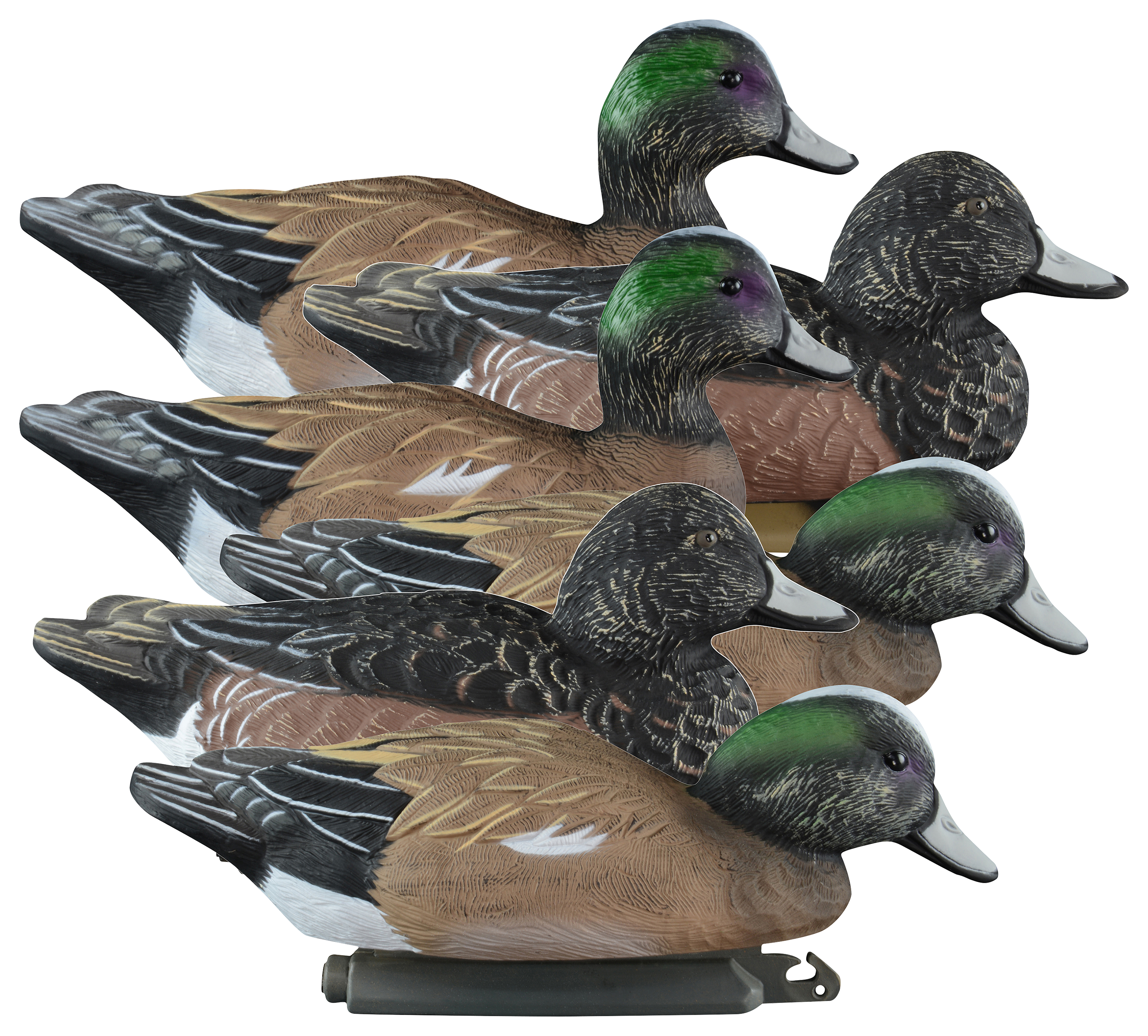 Higdon Outdoors Standard Foam-Filled Wigeon Duck Decoys