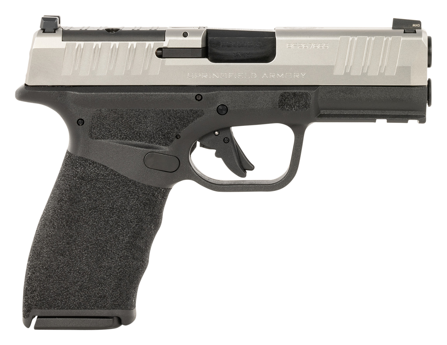 Springfield Armory Hellcat Pro OSP SemiAuto Pistol  9mm  TwoTone  10  1