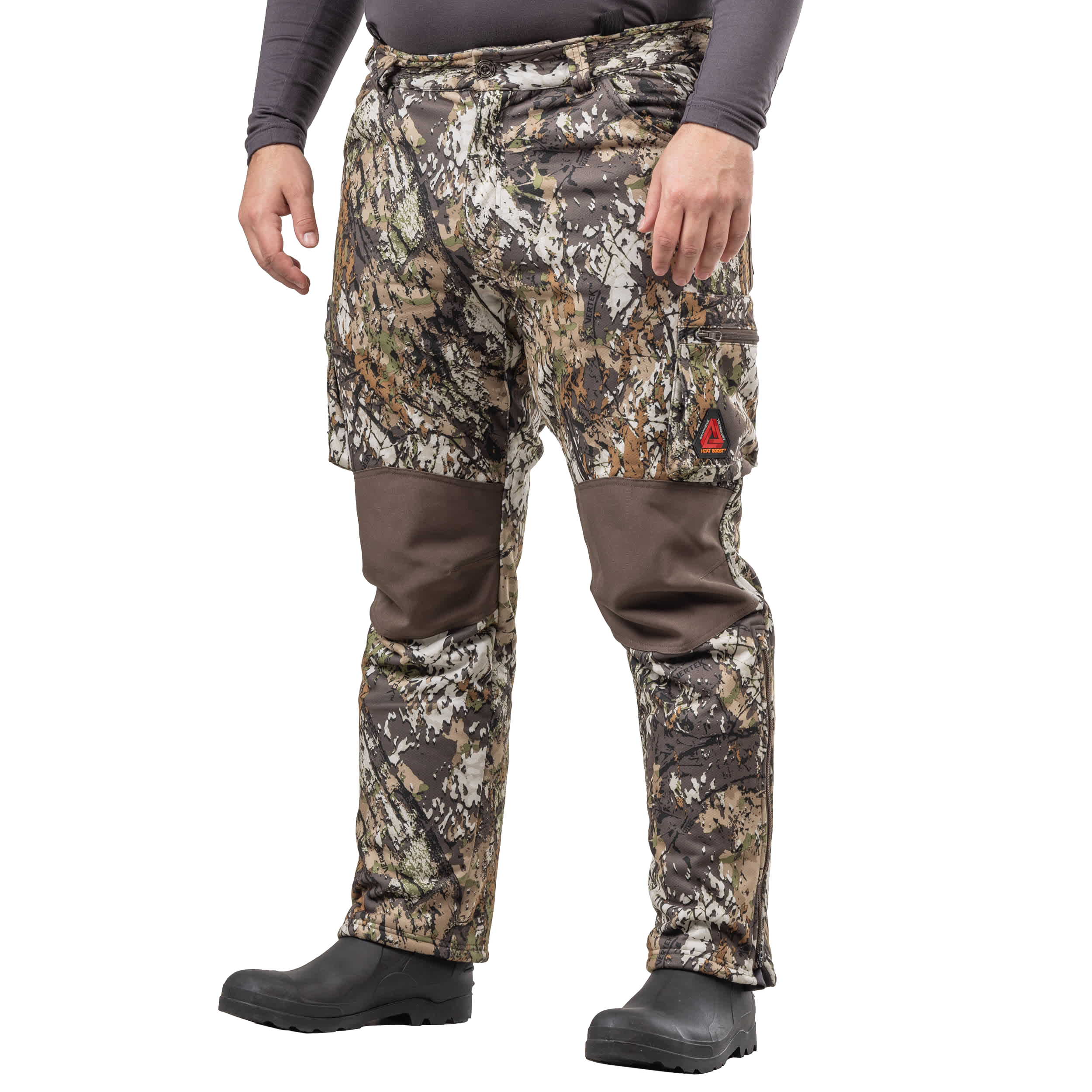 Huntworth Saskatoon Heat Boost Heavyweight Softshell Pants for Men - Huntworth Vertek - XL - Long - Huntworth