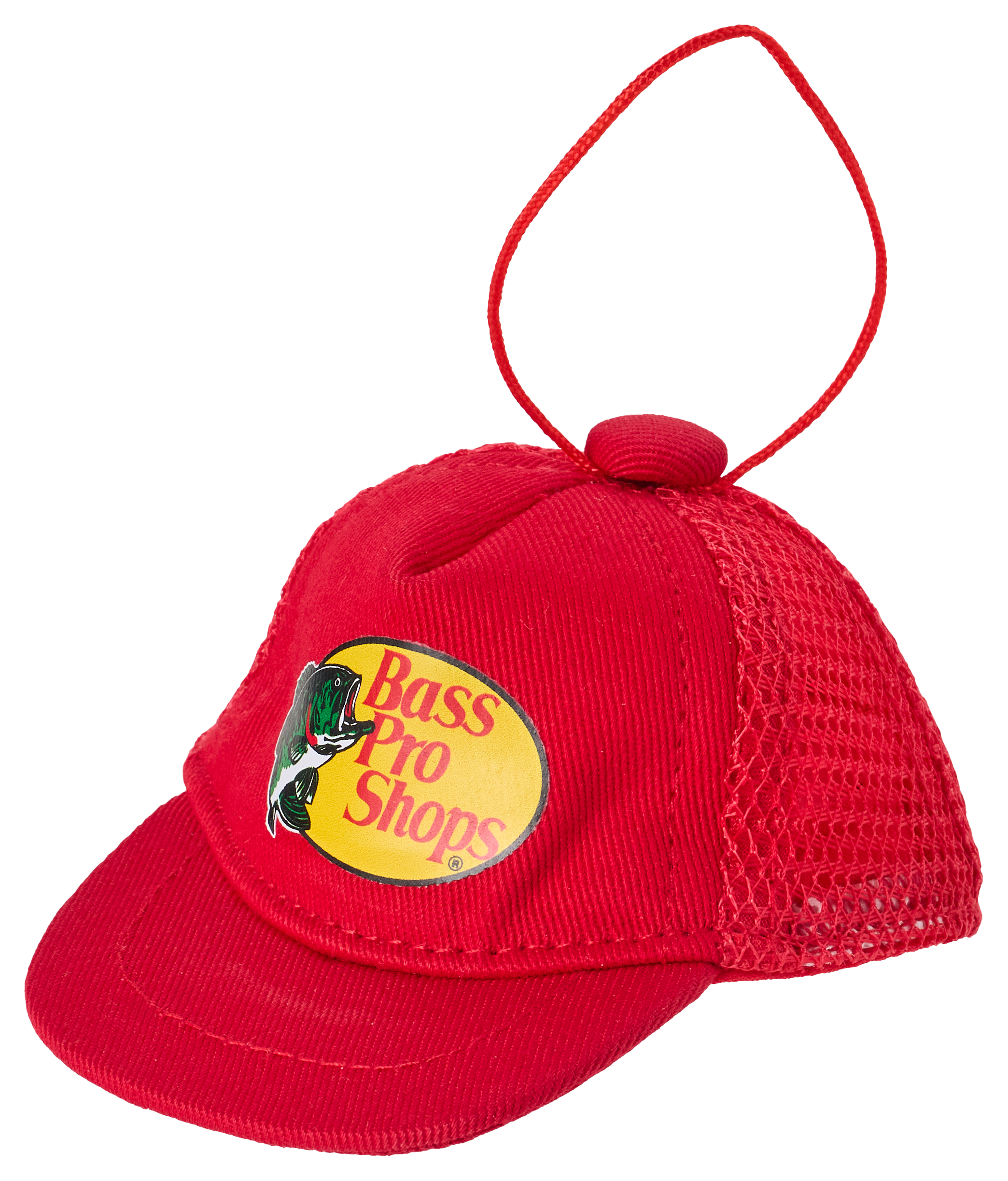 Bass Pro Shops Baseball Cap Ornament - Red