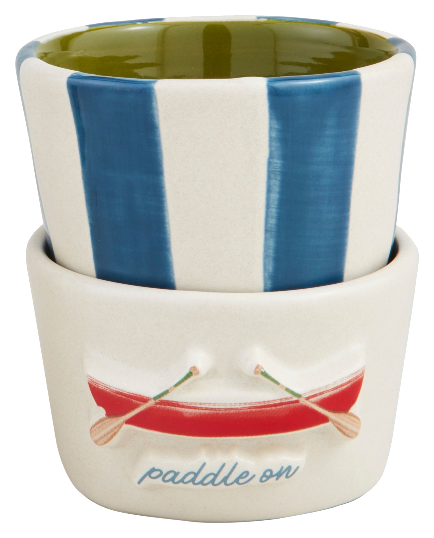Mud Pie Mud Pie Canoe Stacked Tidbit Dish - $10.97 at Cabela's Program