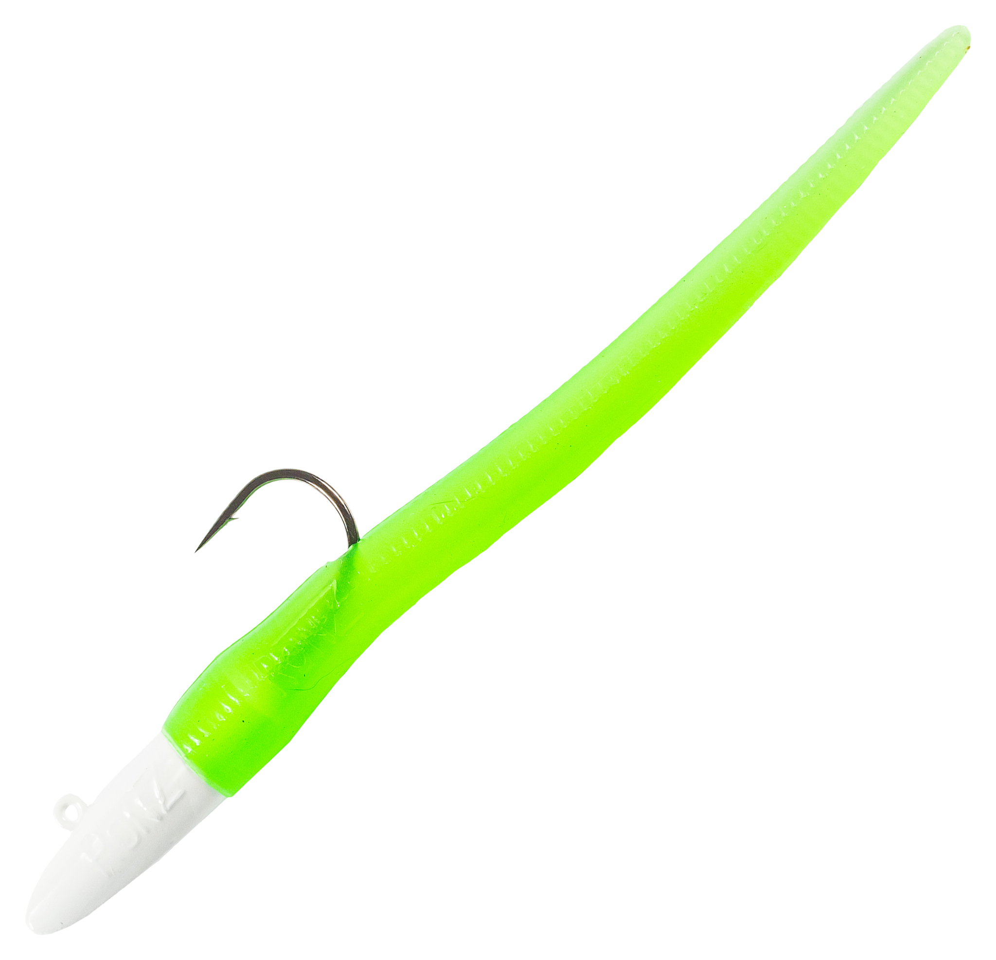 Image of RonZ Lures 6″ Original Series Jig with 3X Owner Hook - 1 oz. - Green Glow