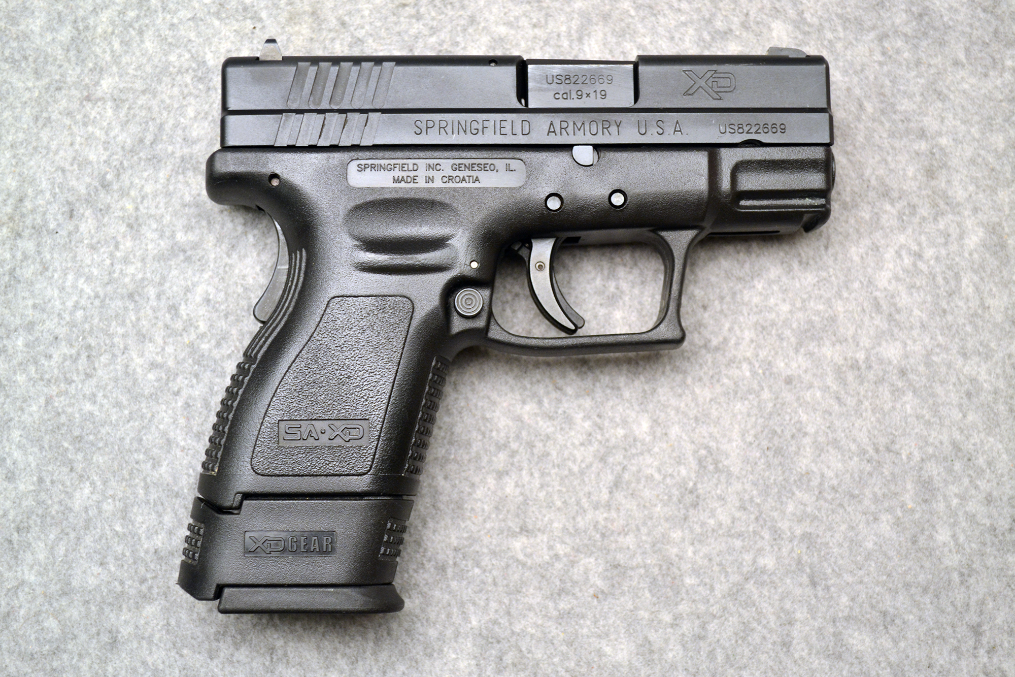 ″++SPRINGFIELD XD-9 SUB-COMPACT 9″ - Springfield Armory
