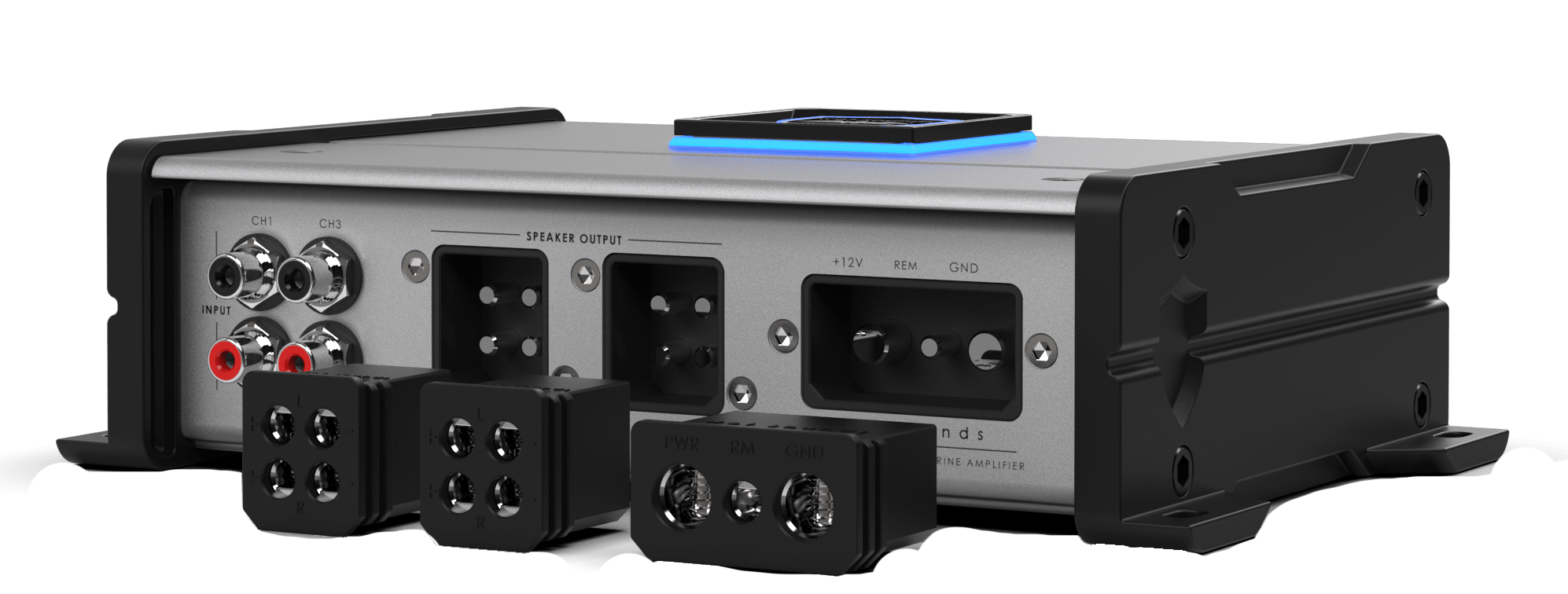 Wet Sounds HTM-4 Full-Range Class-D 4-Channel Amplifier