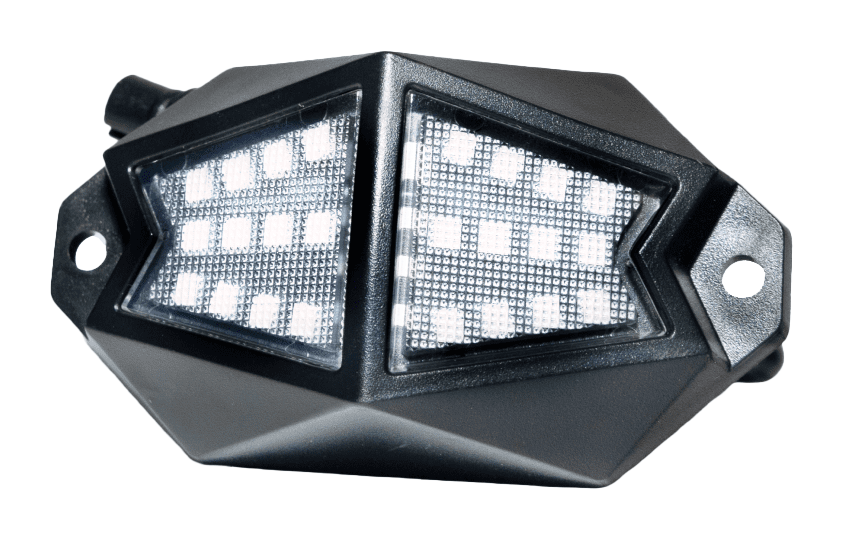 Image of Whip It Light Rods K2 210 Ultra-Wide Rock Lights with Bluetooth - 4 Pod