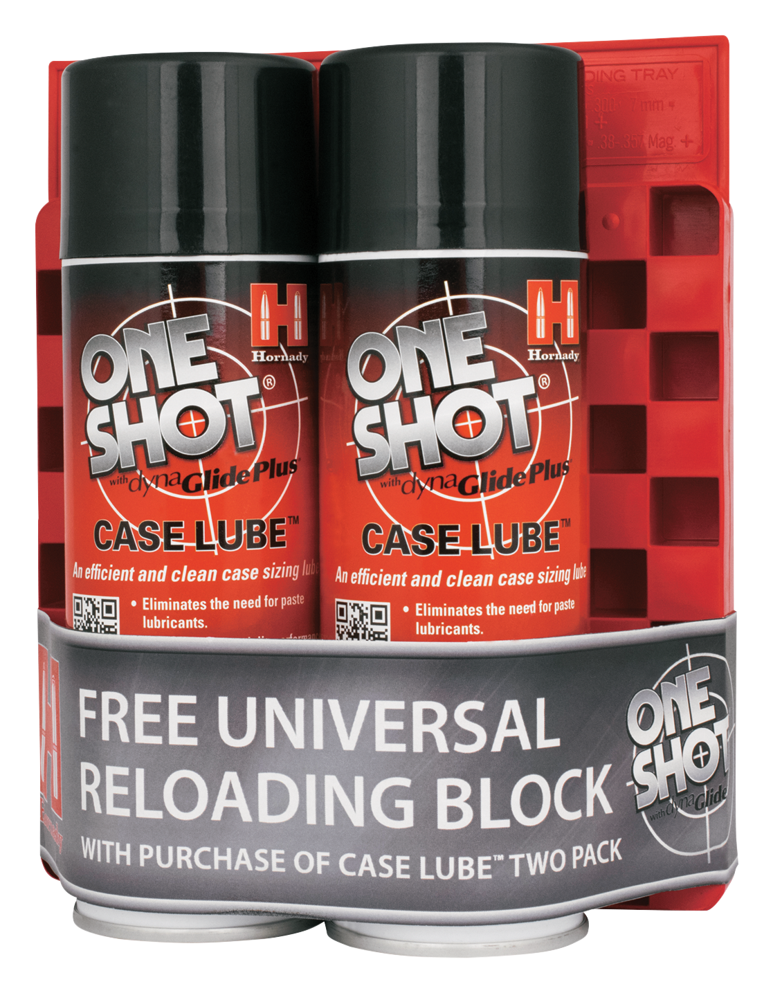 Hornady Universal Load Block/One Shot Case Lube Combo - Hornady