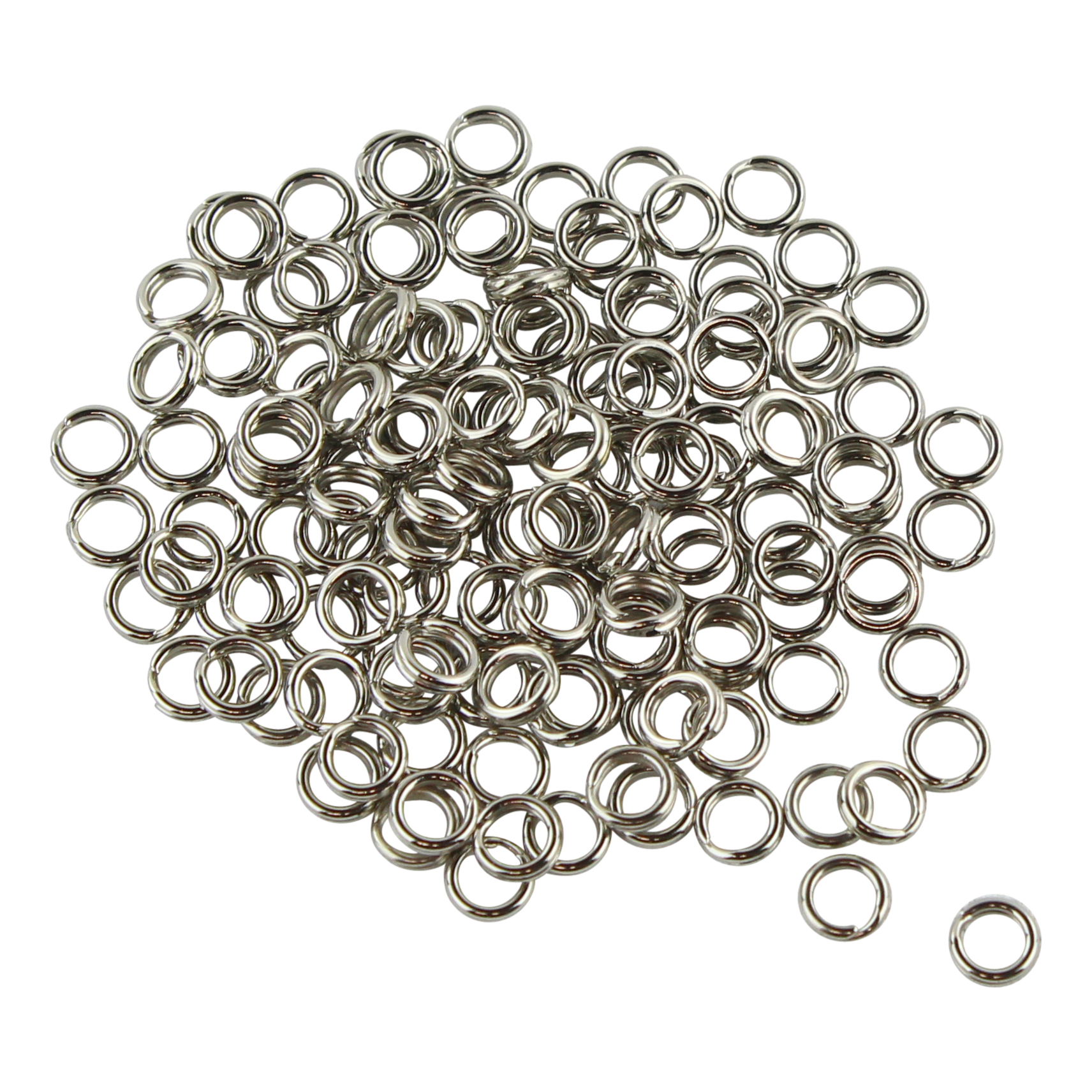 Bass Pro Shops Bass Pro Shops Stainless Steel Split Rings - Size 1 - 35 lb. Test - $10.99 at Cabela's Program