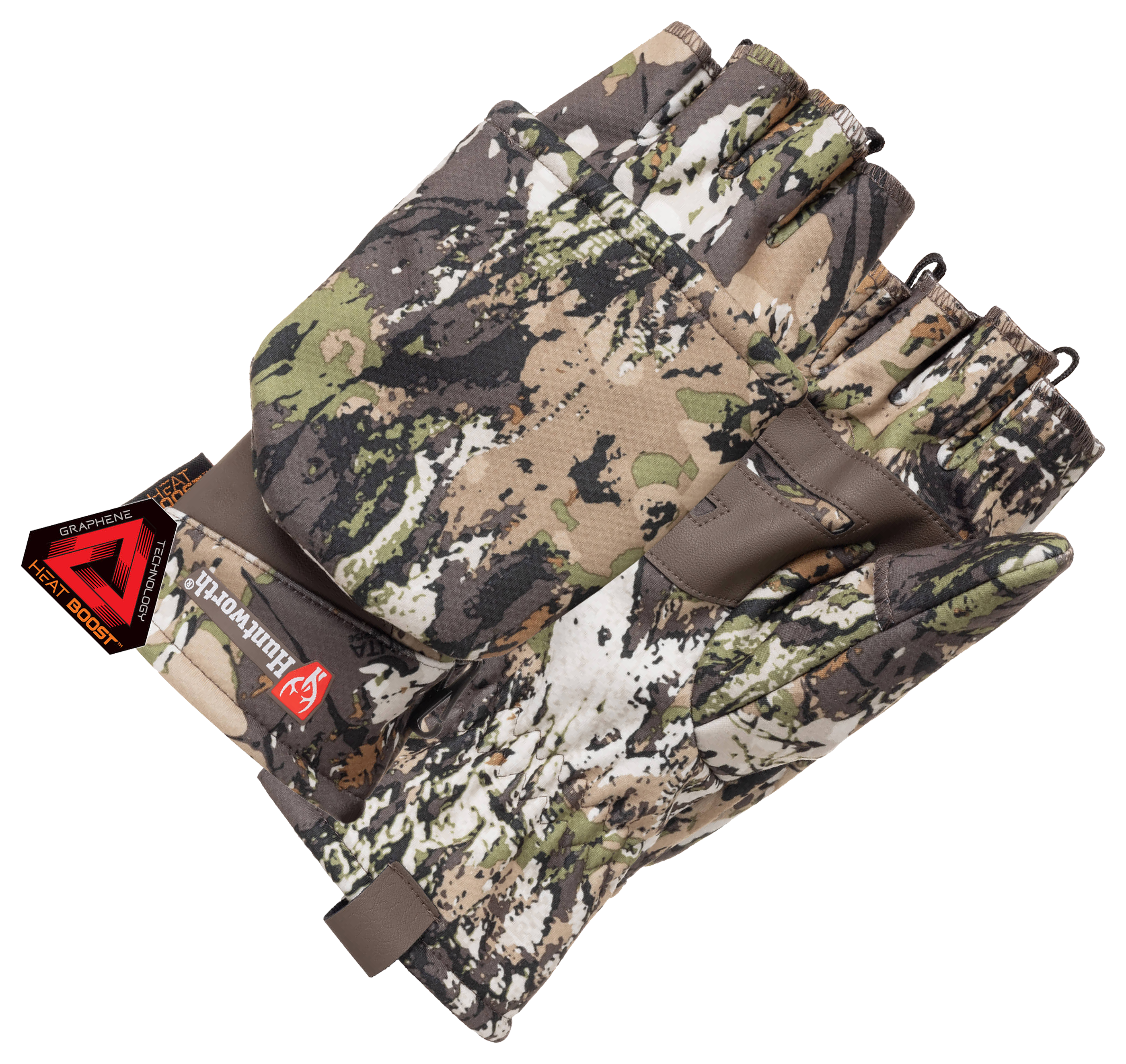 Image of Huntworth Colborne Heat Boost Pop-Top Hunting Gloves - Huntworth Vertek - L