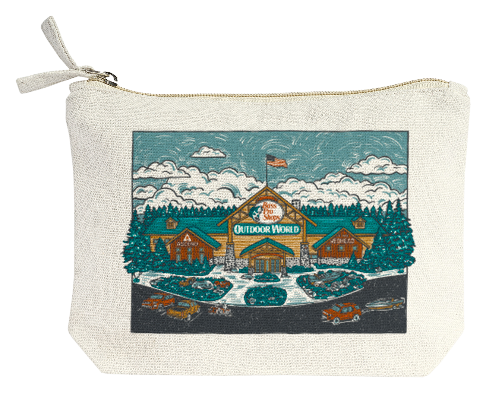 Bass Pro Shops Canvas Zip Pouch