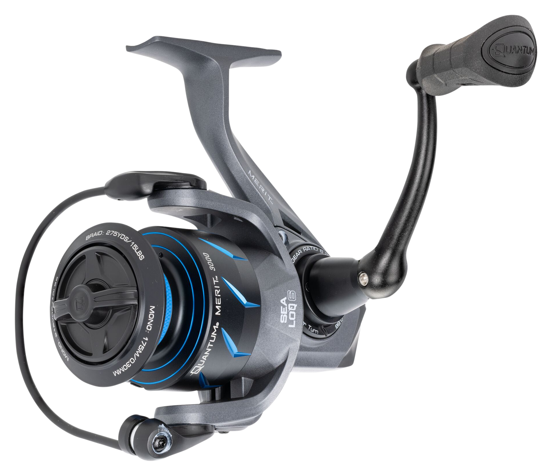 Quantum Quantum Merit Spinning Reel - 6.2:1 - 11.7 oz. - $109.95 at Cabela's Program