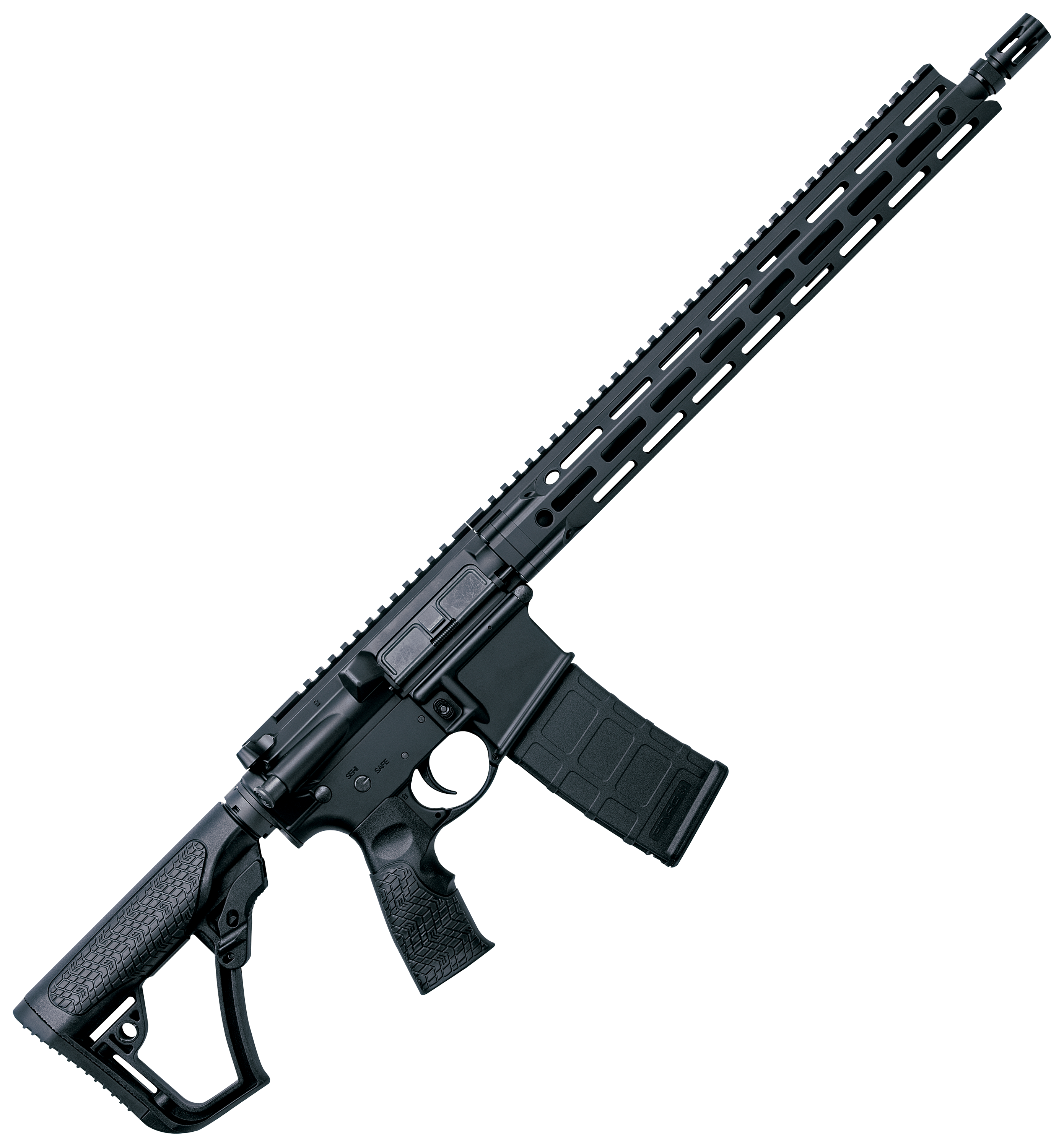 Daniel Defense DDM4 V7 SemiAuto Rifle  223 Rem556 NATO  Black Hard Coat Anodized  Black  32  1