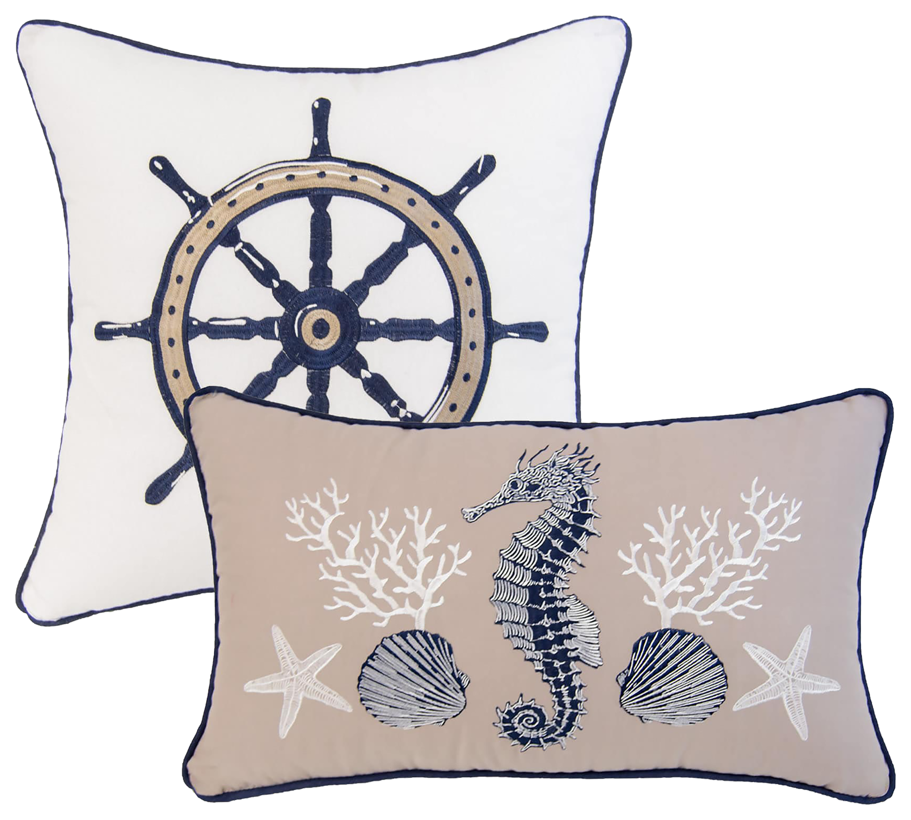 Donna Sharp Donna Sharp Checkerboard Nautical Pillow Set - $59.99 at Cabela's Program