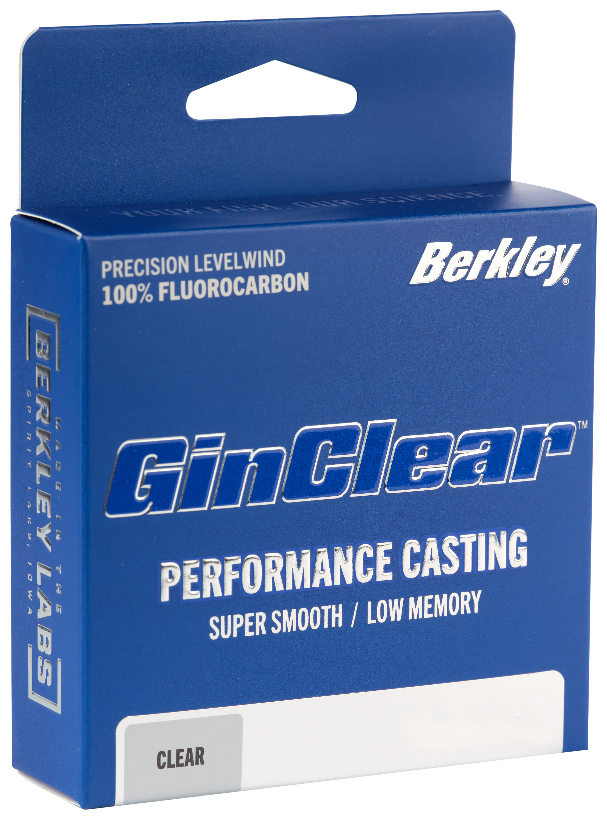 Berkley GinClear Performance Casting Fluorocarbon Fishing Line - 25 Lb. Test