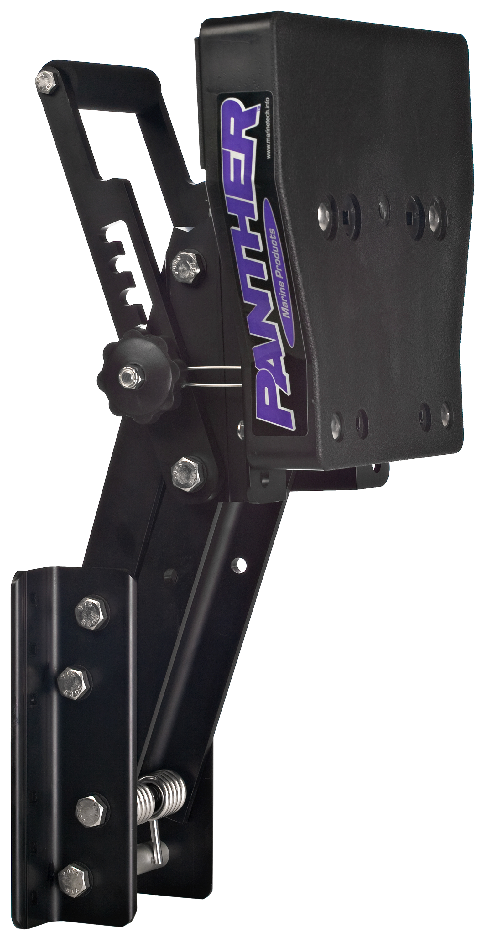 Marinetech Products MarineTech Products Panther Marine Manual Motor Tilt and Trim Lightweight Outboard Aluminum Bracket - $179.99 at Cabela's Program