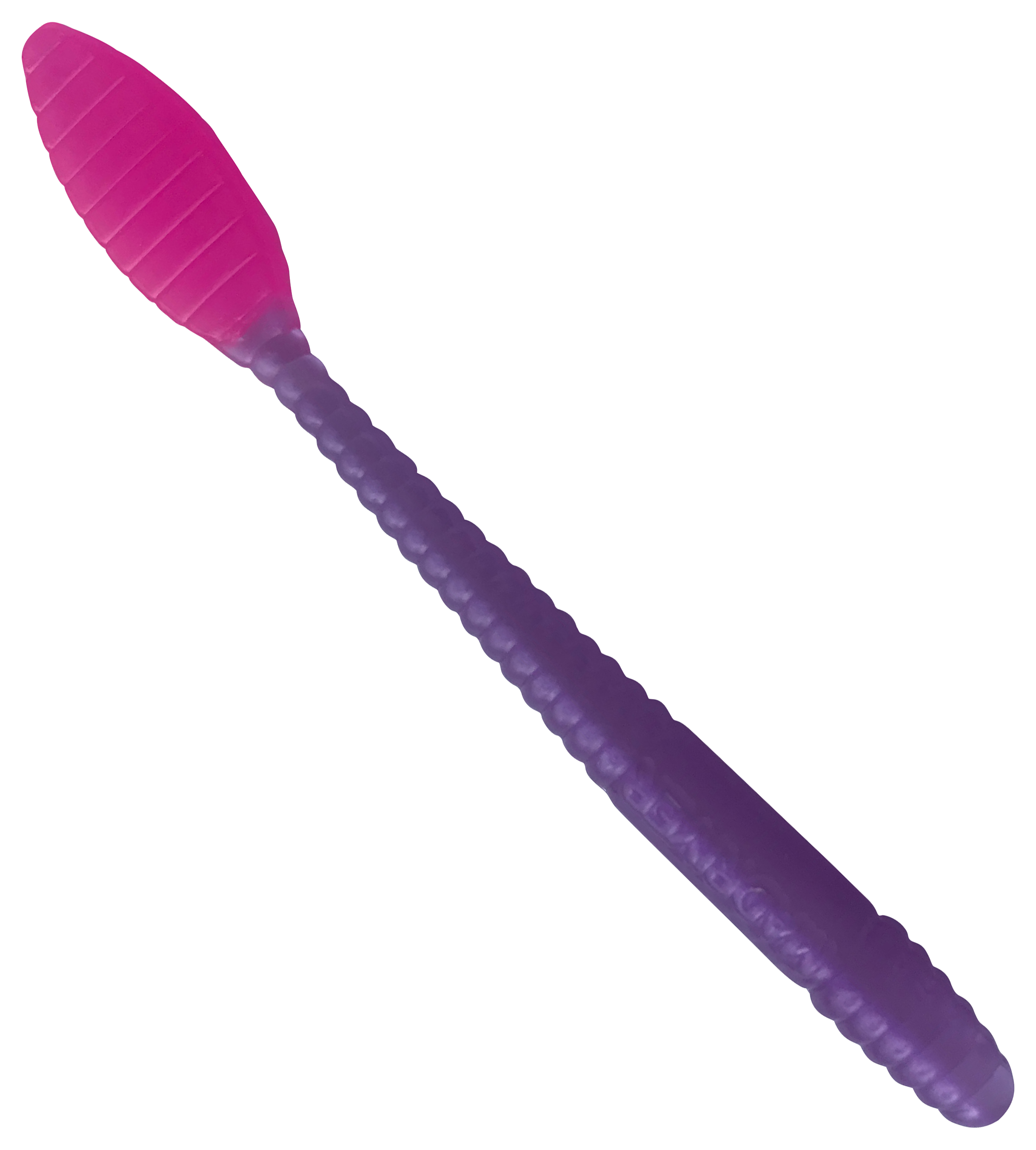 Image of Mad River Steelhead Worms - 3″ - Purple/Pink Tail