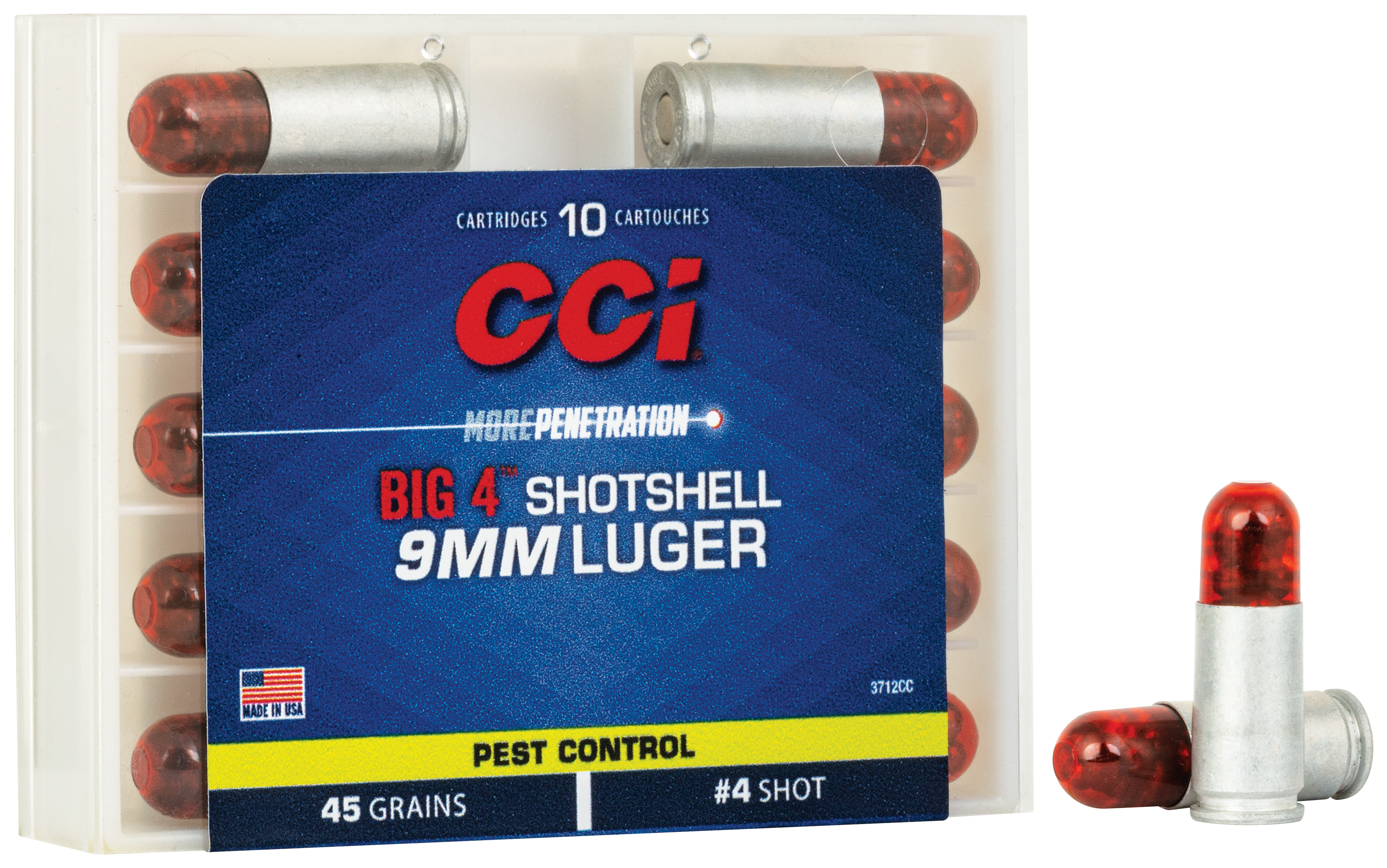 CCI CCI Shotshell 9mm Luger #4 Shot Aluminum Case Centerfire Handgun Ammo - $21.99 at Cabela's Program