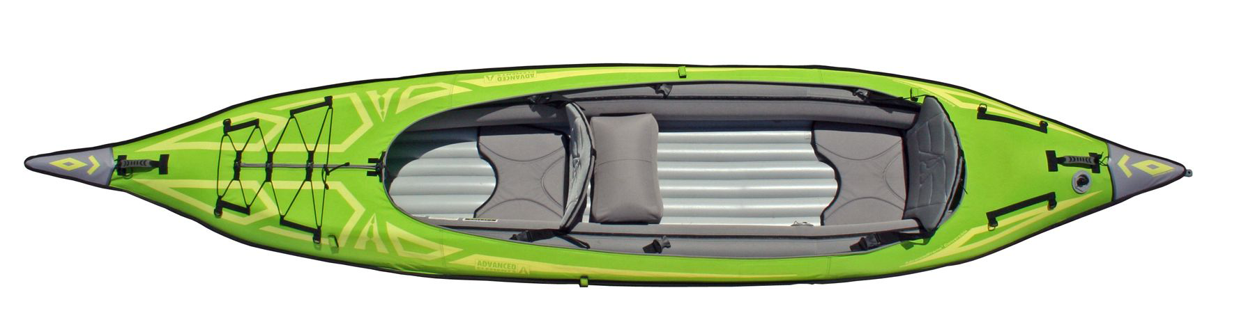 Image of Advanced Elements AdvancedFrame Convertible Inflatable Kayak in Green