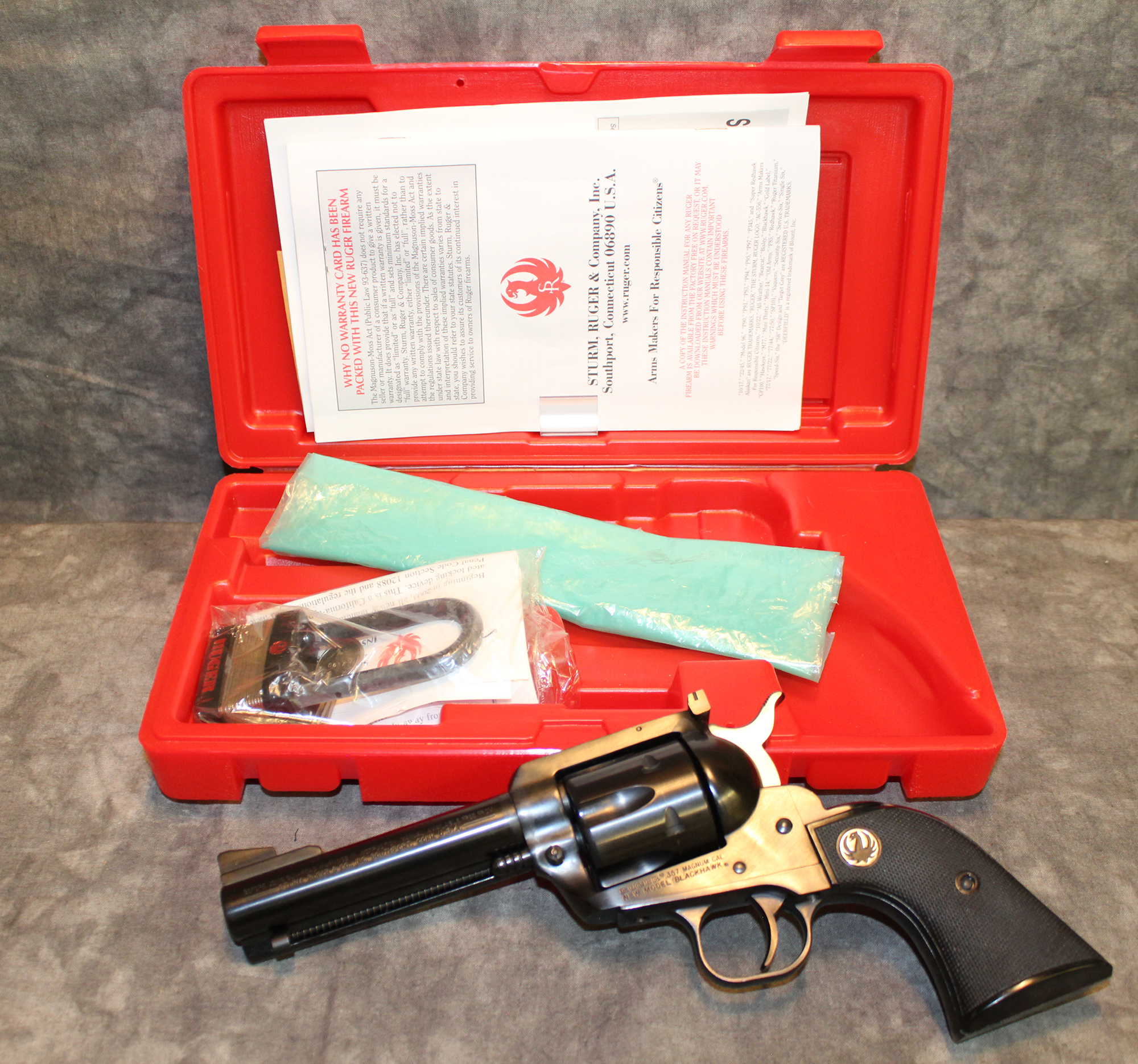 ″++RUGER NEW MODEL BLACKHAWK .357″ - Ruger