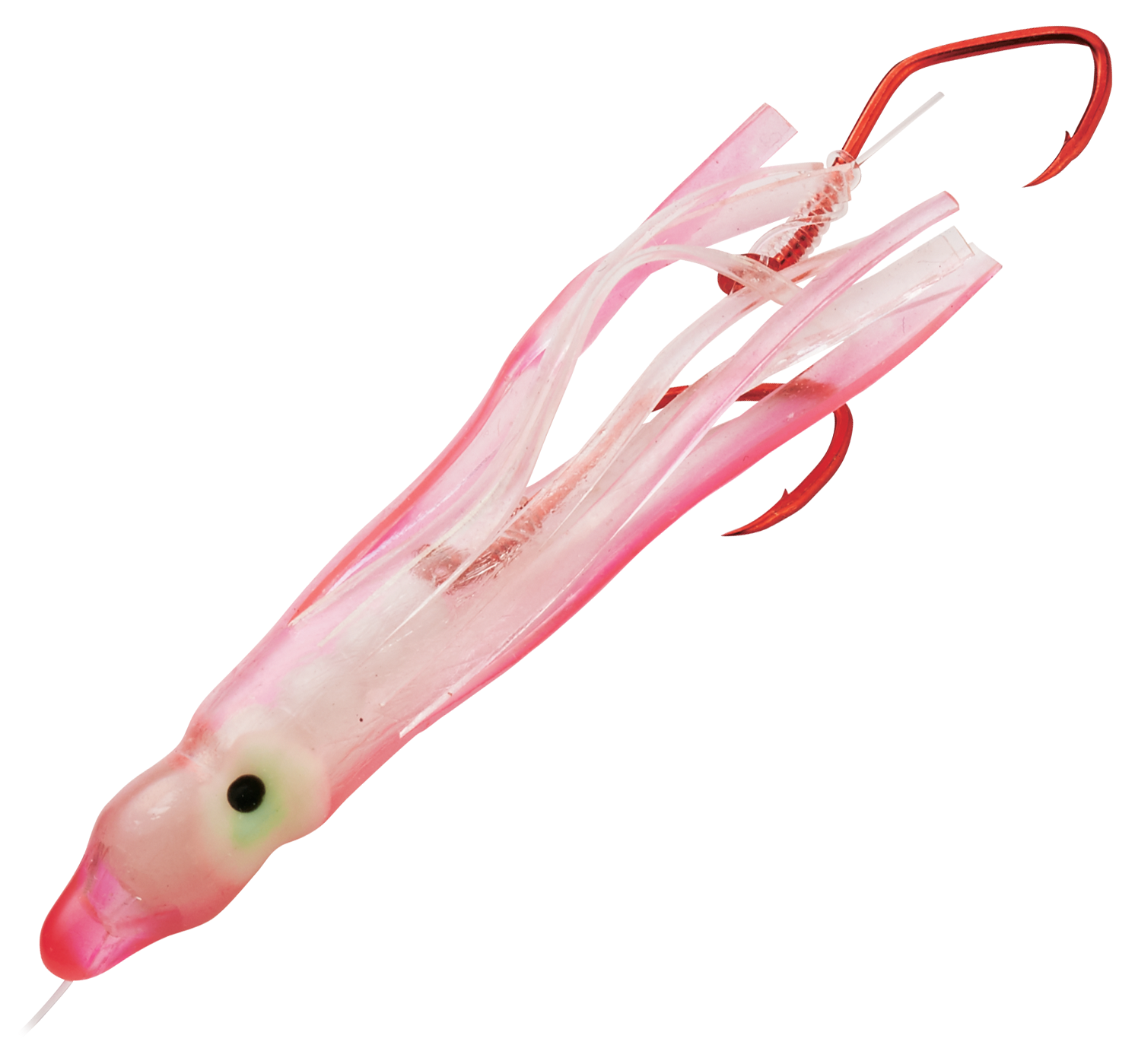 Christensons Slammin Salmon Squid Rig - 2 - Pink Horizon