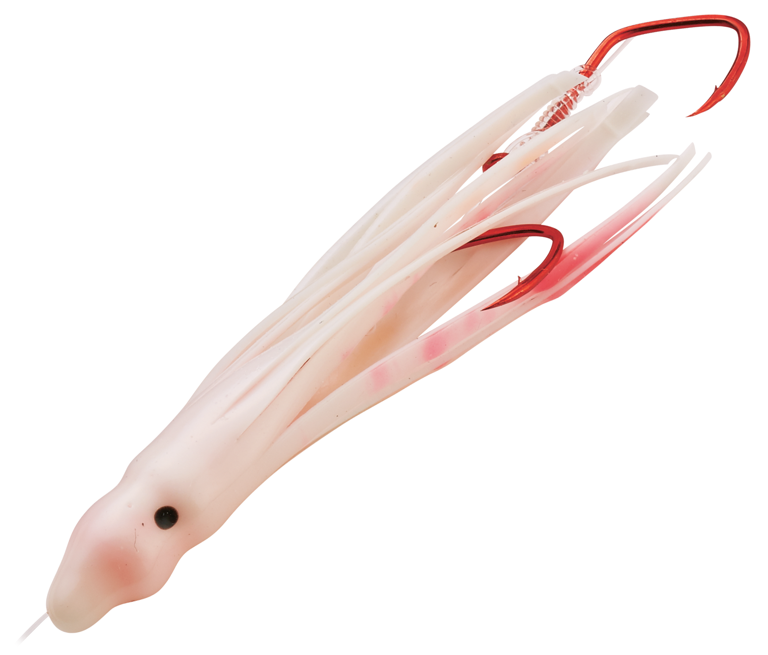 Christensons Slammin Salmon Squid Rig - 2 - Pink Stain