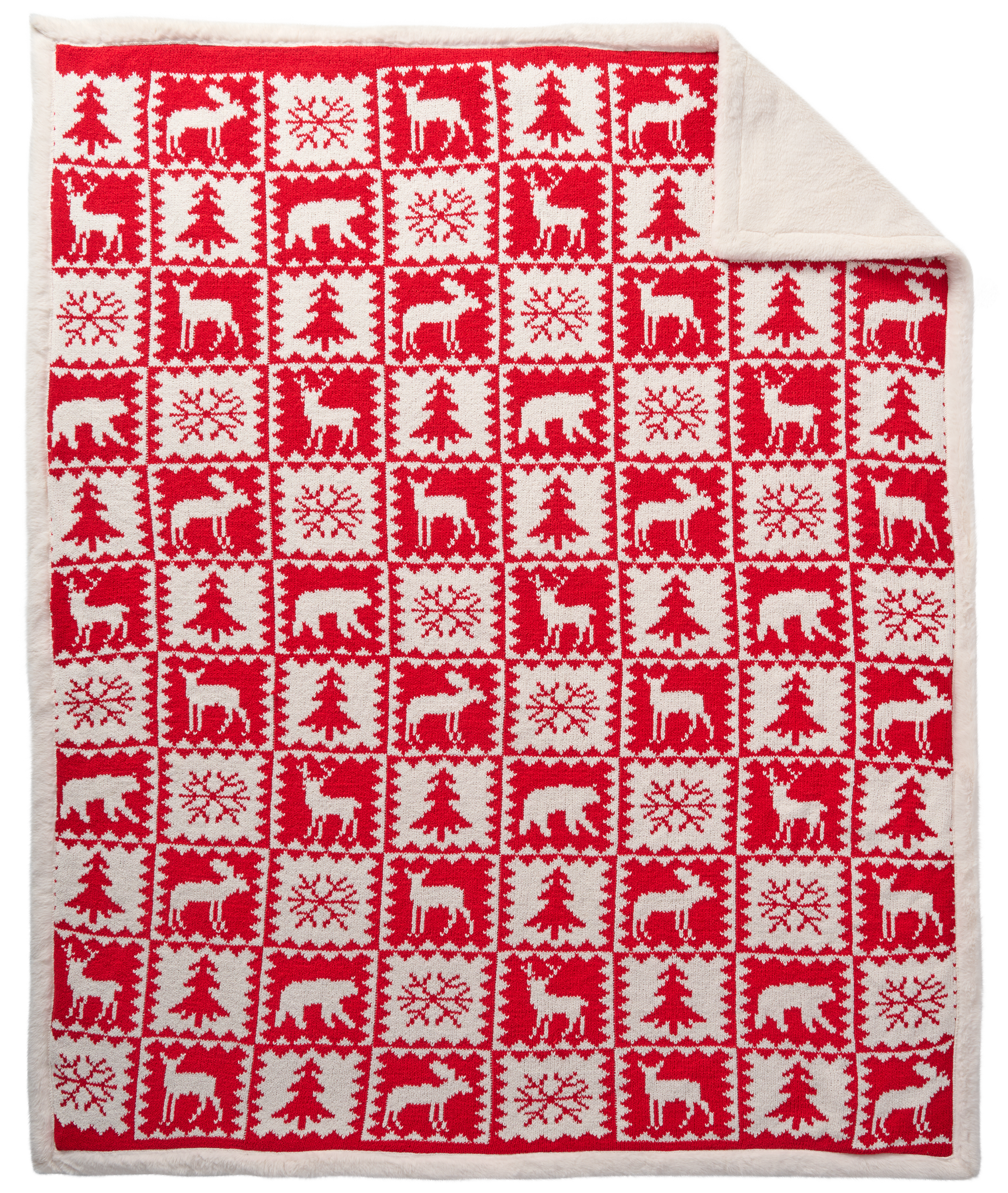 White River Home White River Home Reversible Knit Chenille Throw Blanket - Granny Square - $49.99 at Cabela's Program