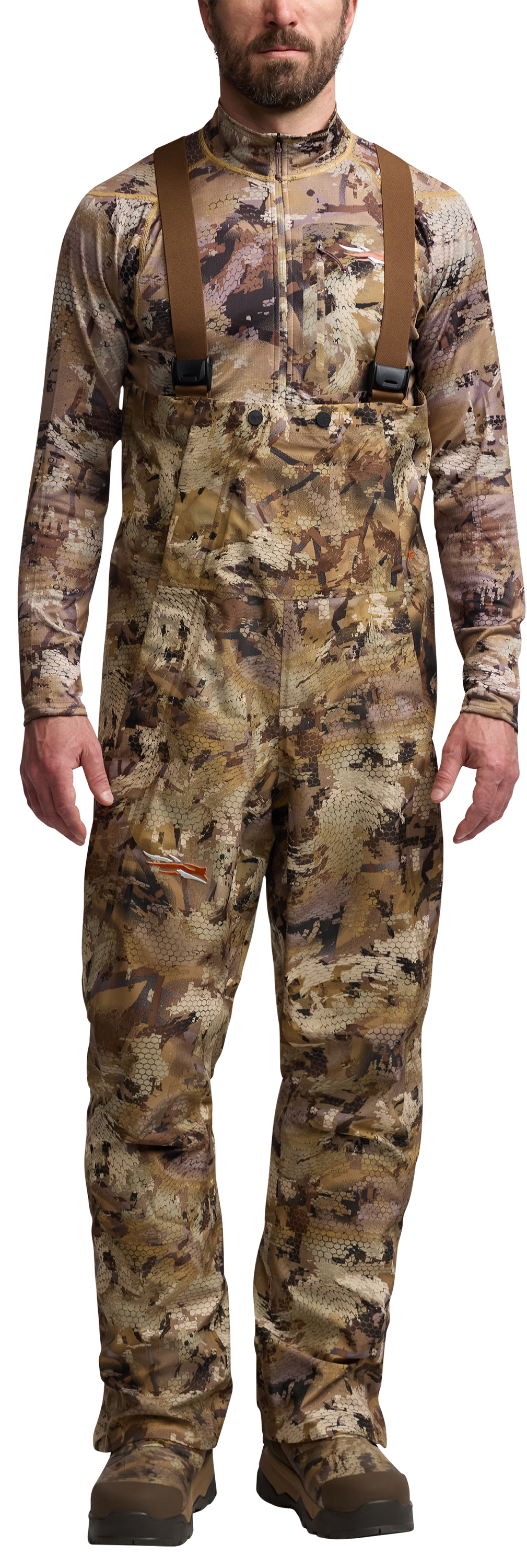 Sitka Delta LT Bibs for Men - GORE OPTIFADE Waterfowl Marsh - LT