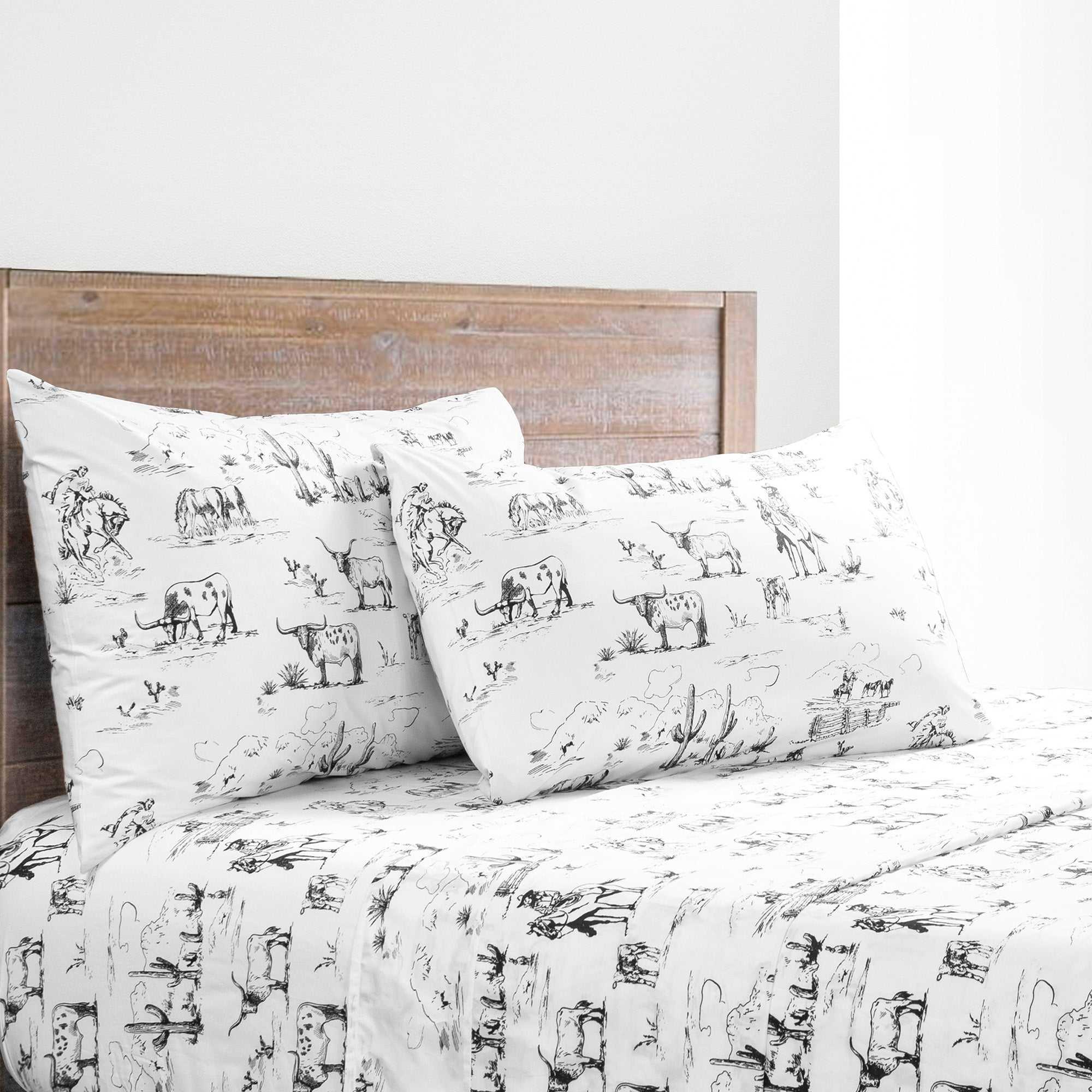 Paseo Road Paseo Road Ranch Life Sheet Set - Black - King - $169.99 at Cabela's Program