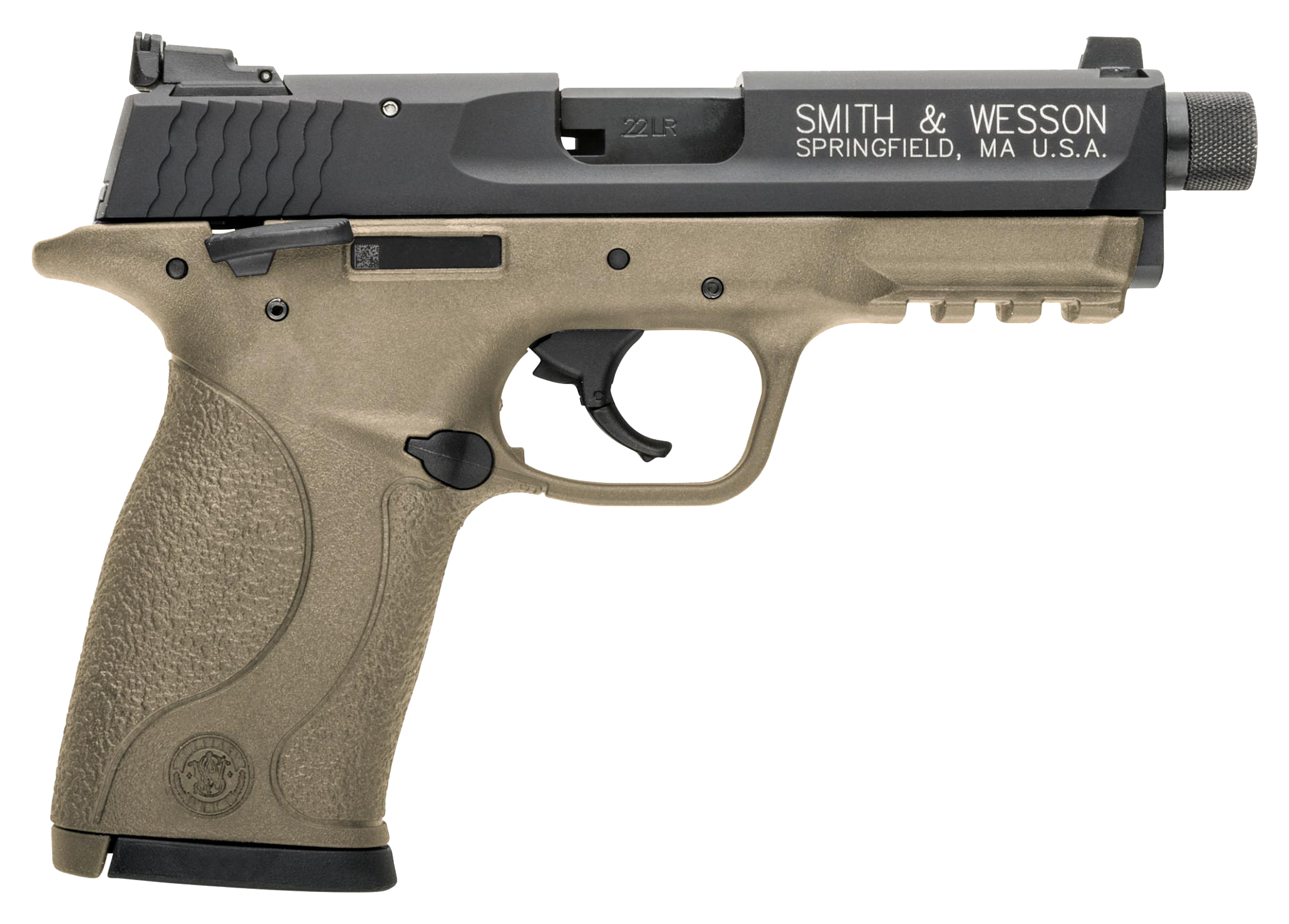 Image of Smith &Wesson M&ampP 22 Compact Suppressor Ready Semi-Auto Pistol