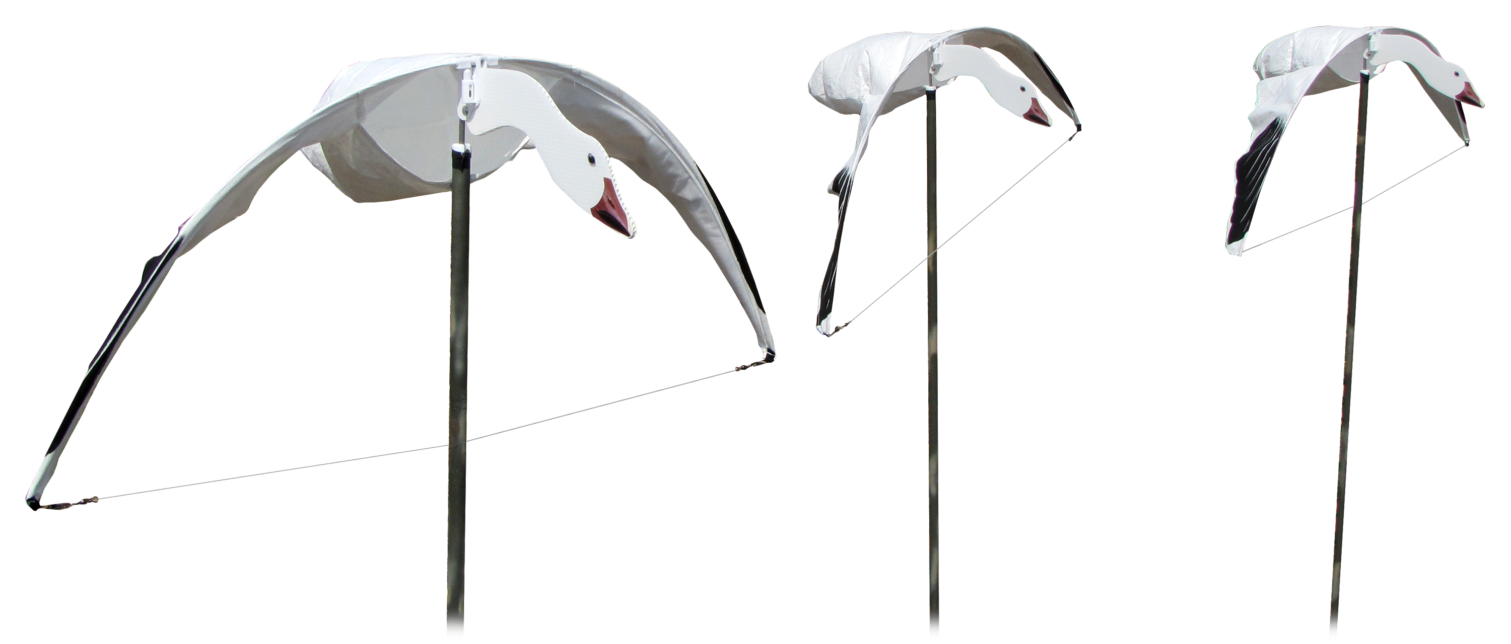 Heavy Hauler Cupped and Committed Snow Goose Decoy 3-Pack - Heavy Hauler