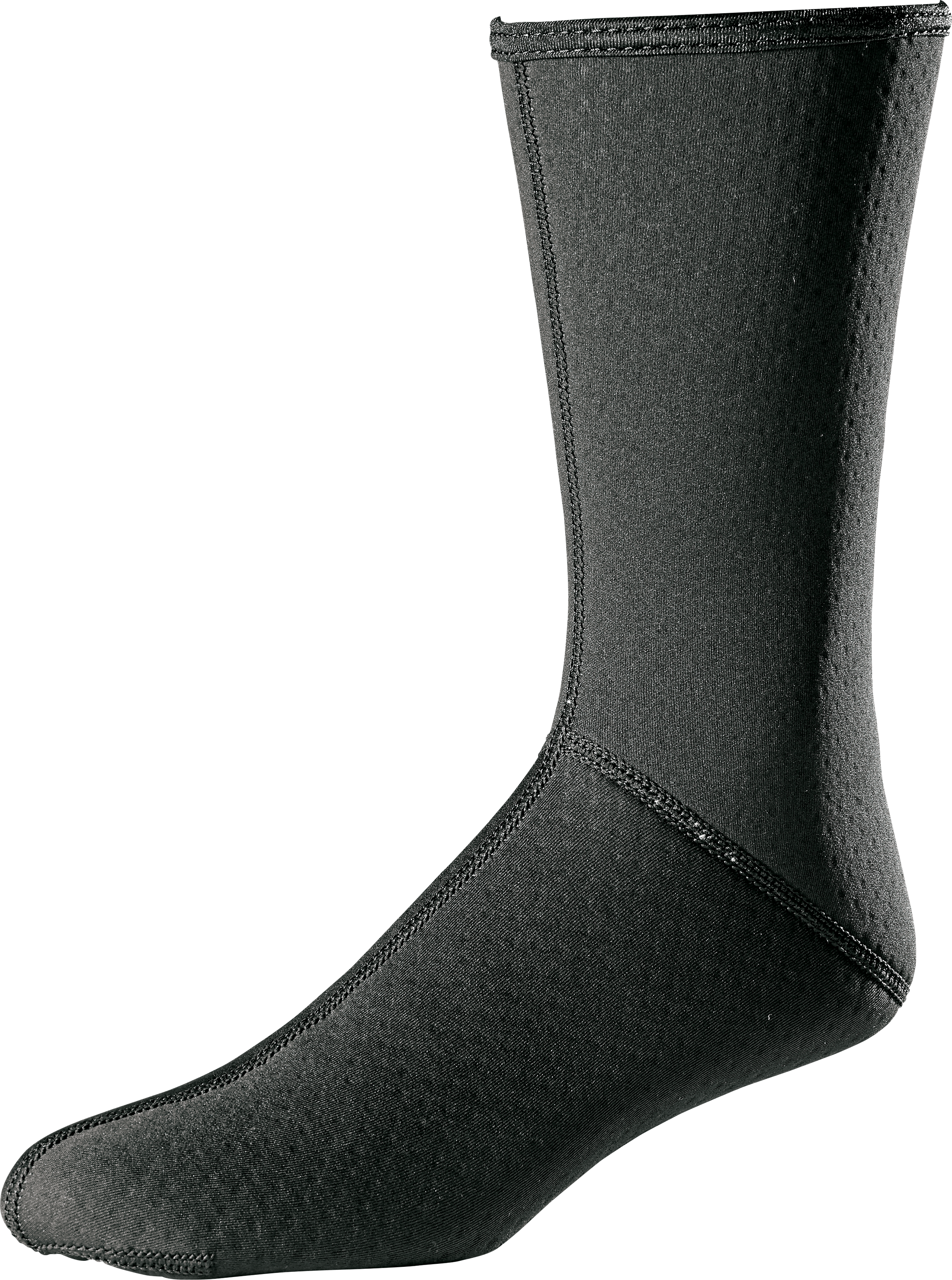 Caddis Mens Fleece-Lined Neoprene Wading Socks - Black - Extra Large