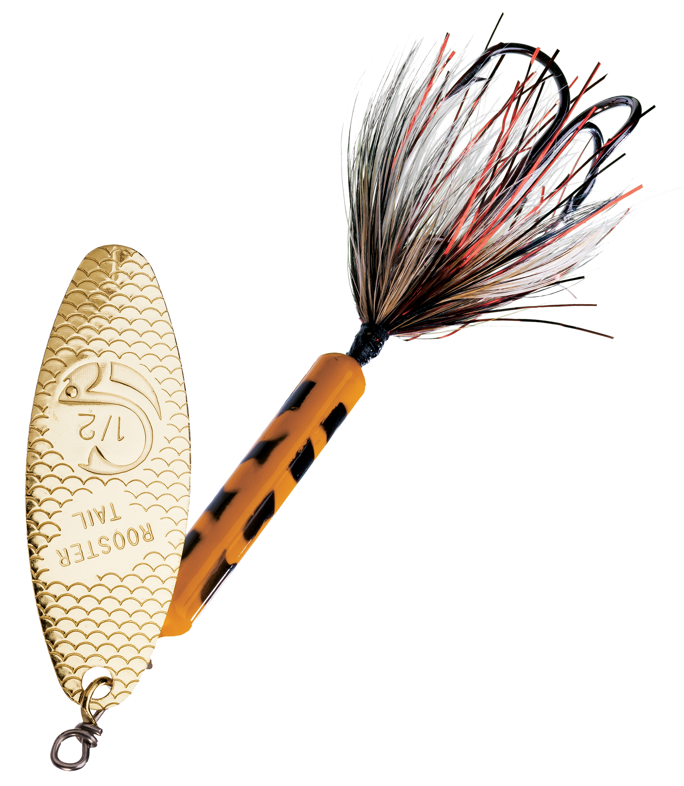 Image of Worden's Joe Thomas Pro Series Rooster Tail - 3-1/2″ - Yellow Coachdog