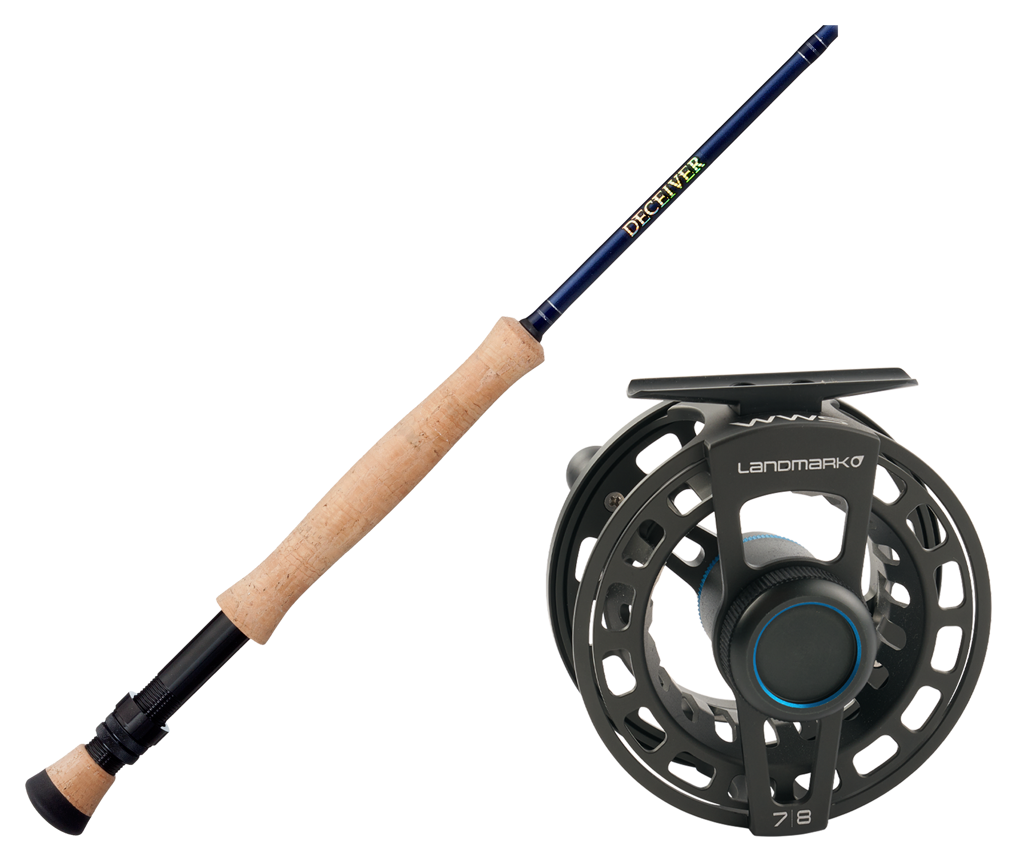 World Wide Sportsman Deceiver Fly Rod and Landmark Fly Reel Combo