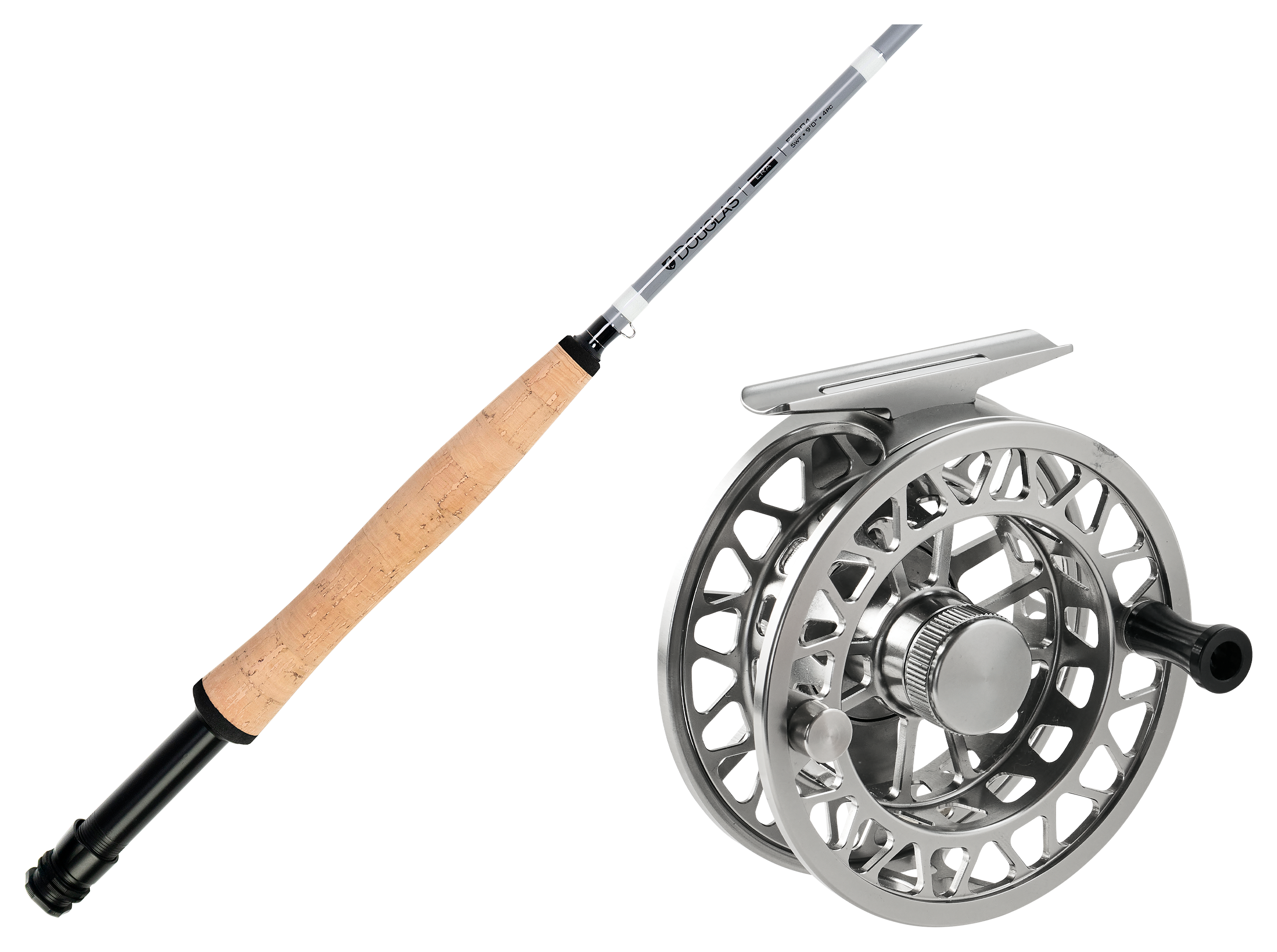 Douglas Outdoors ERA Fly Rod and White River Fly Shop Vanguard Fly Reel Combo - 8WT - 9'