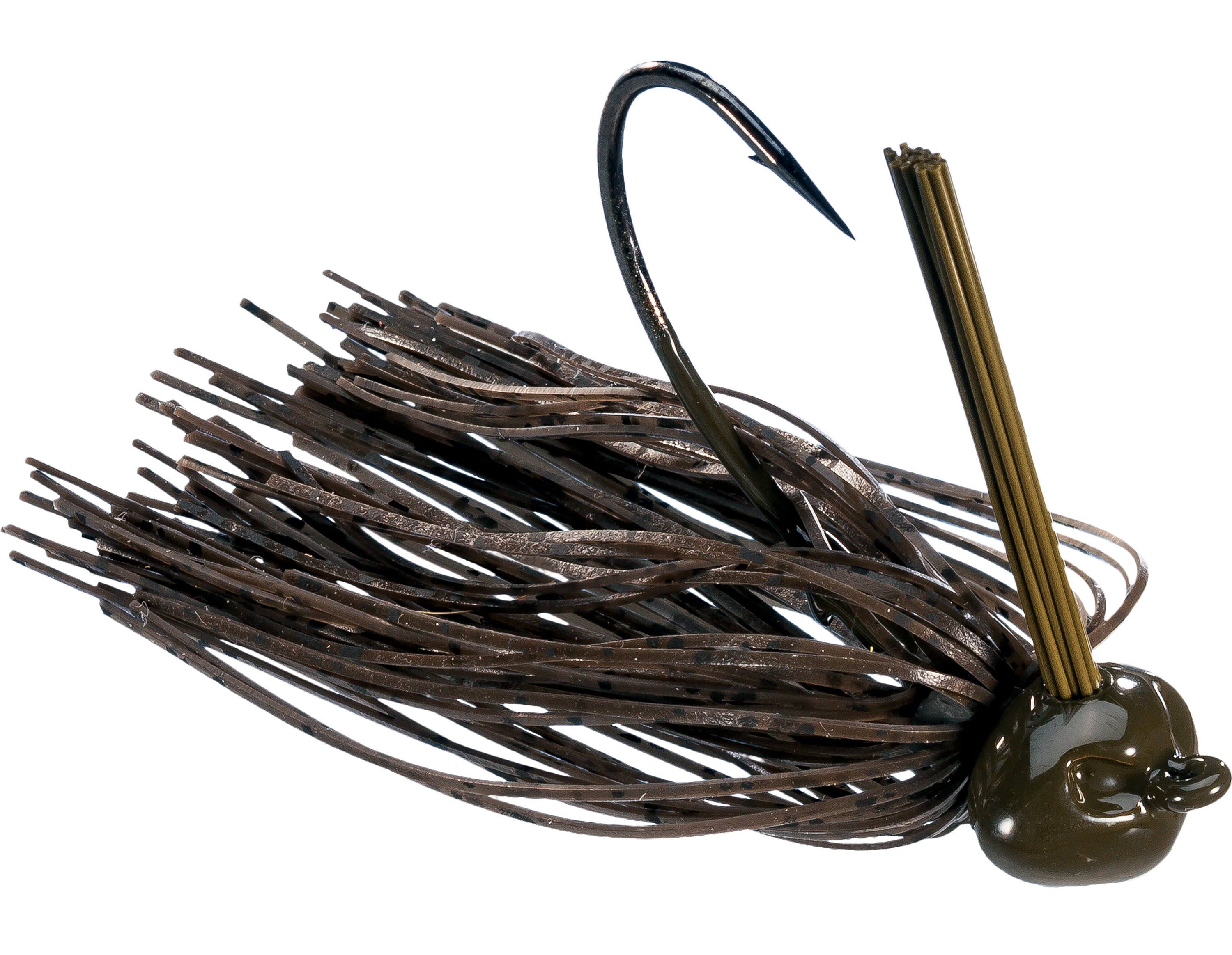 D&ampL Tackle Football Jigs - 3/4 oz. - Green Pumpkin