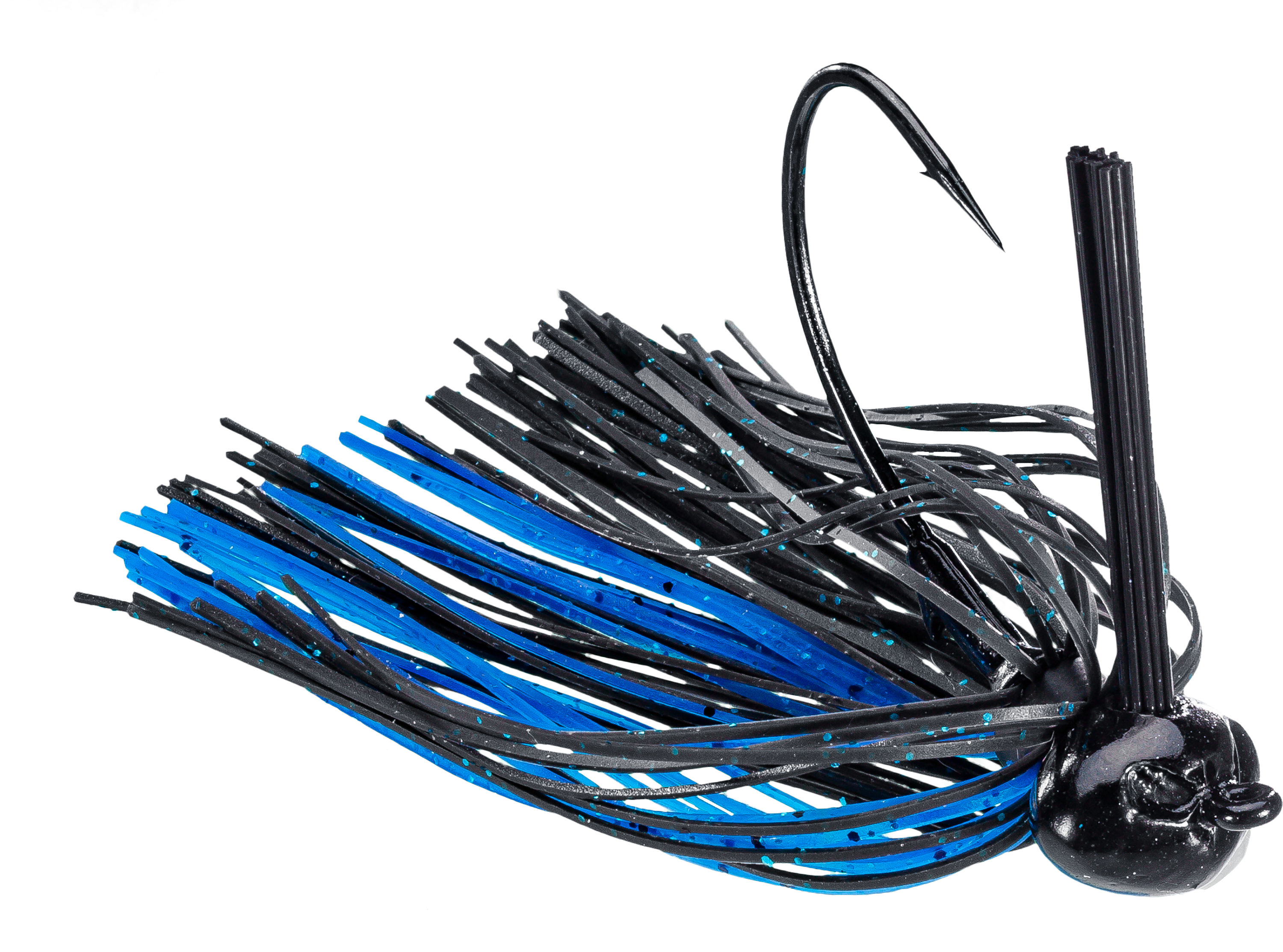 D&ampL Tackle Football Jigs - 3/4 oz. - Black/Blue
