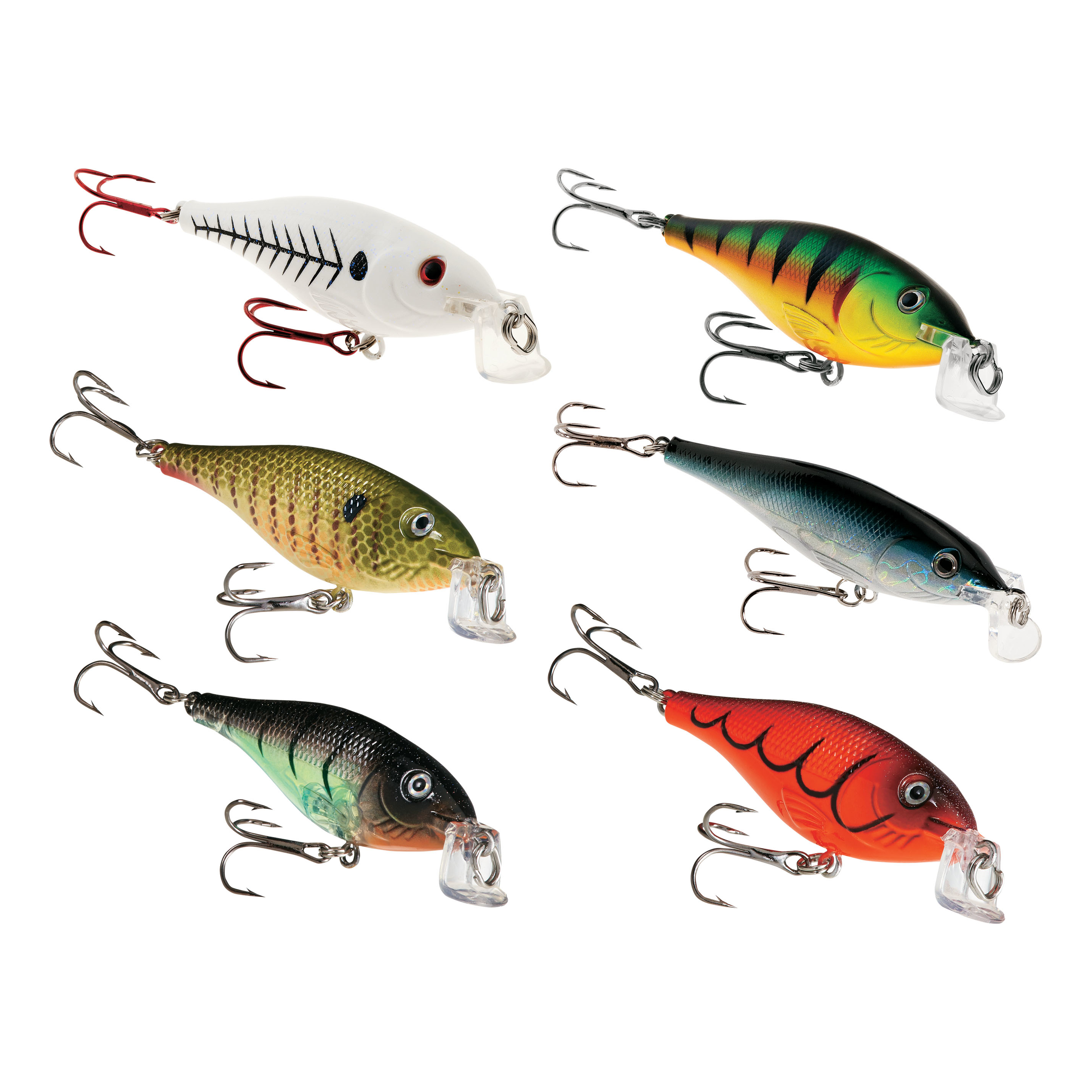 Bass Pro Shops XPS Shallow Suspending Shad 6-Pack