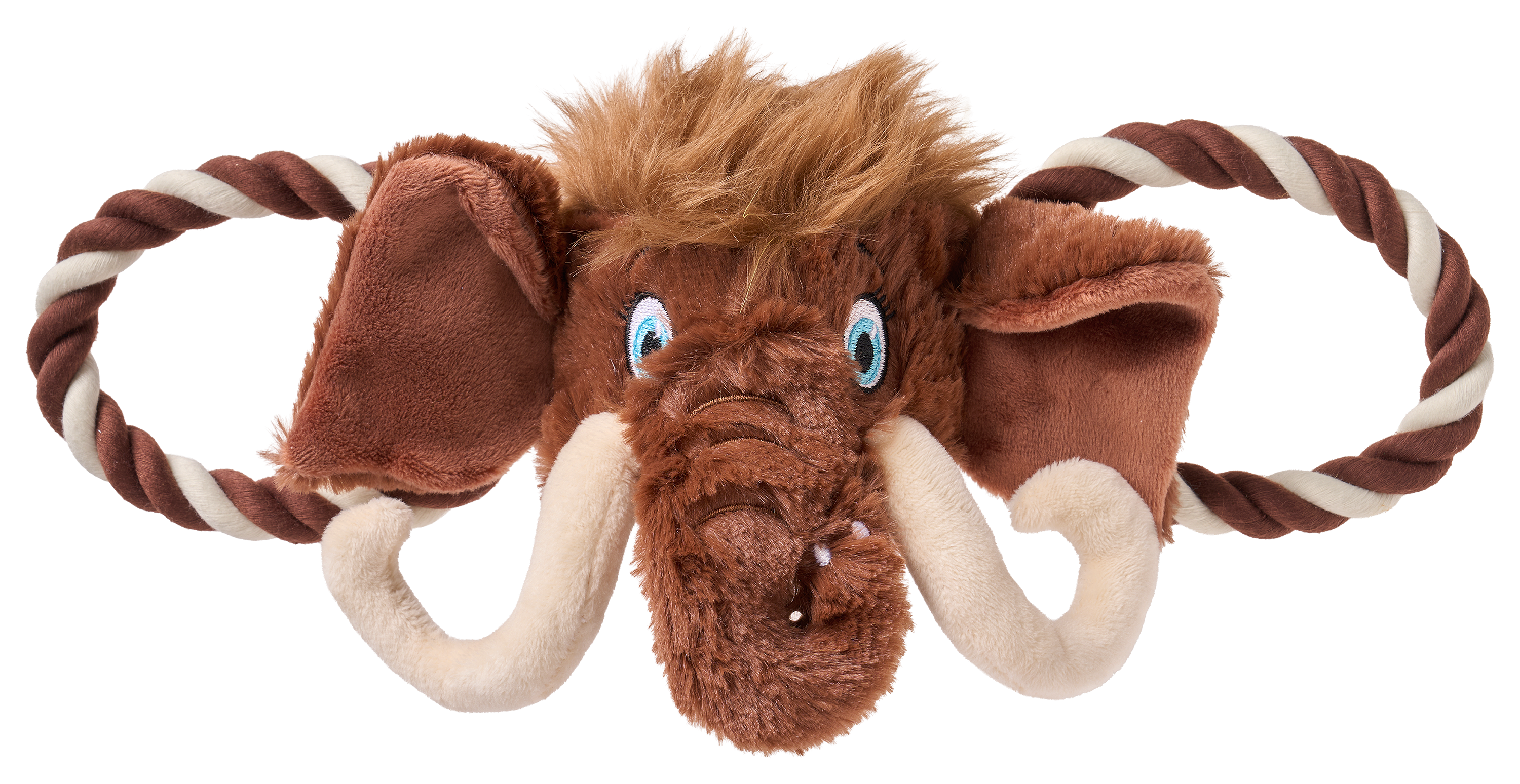 Jolly Pets Tug-A-Mal Wooly Mammoth Dog Toy - L