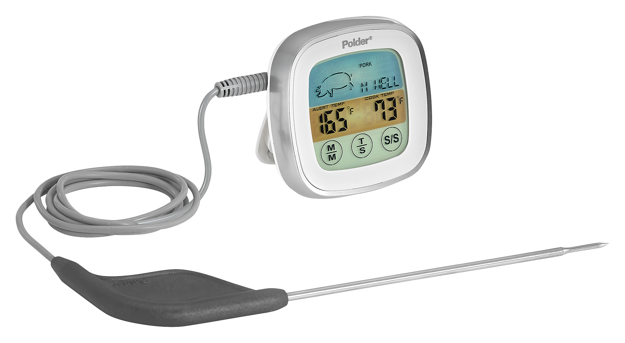 Polder Accu-Touch Thermometer and Timer