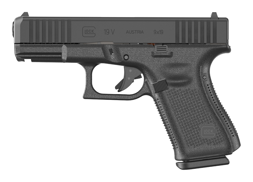 GLOCK 19 V SemiAuto Pistol with Fixed GLOCK Sights  10