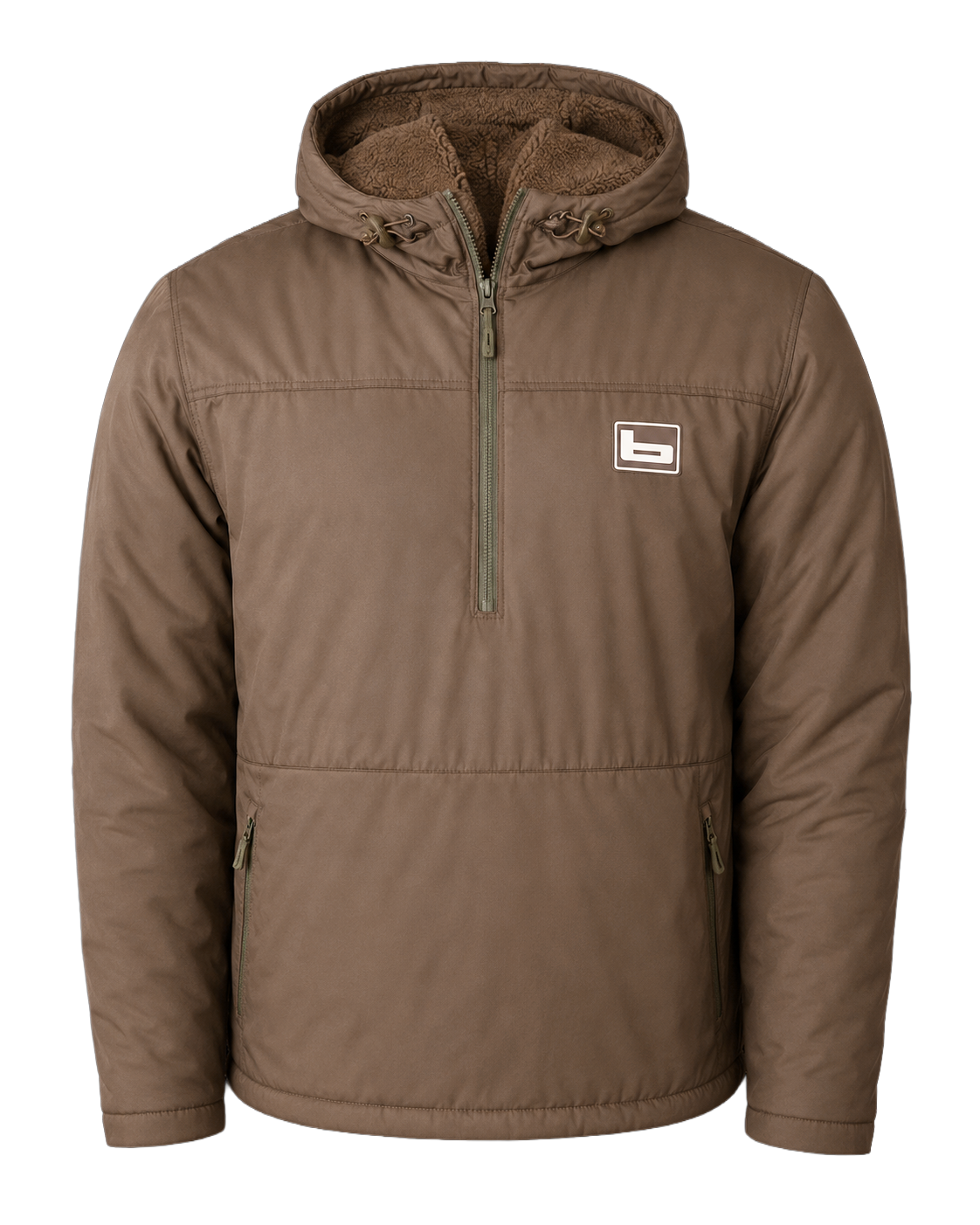 Banded ChillShield Insulated Pullover - Marsh Brown