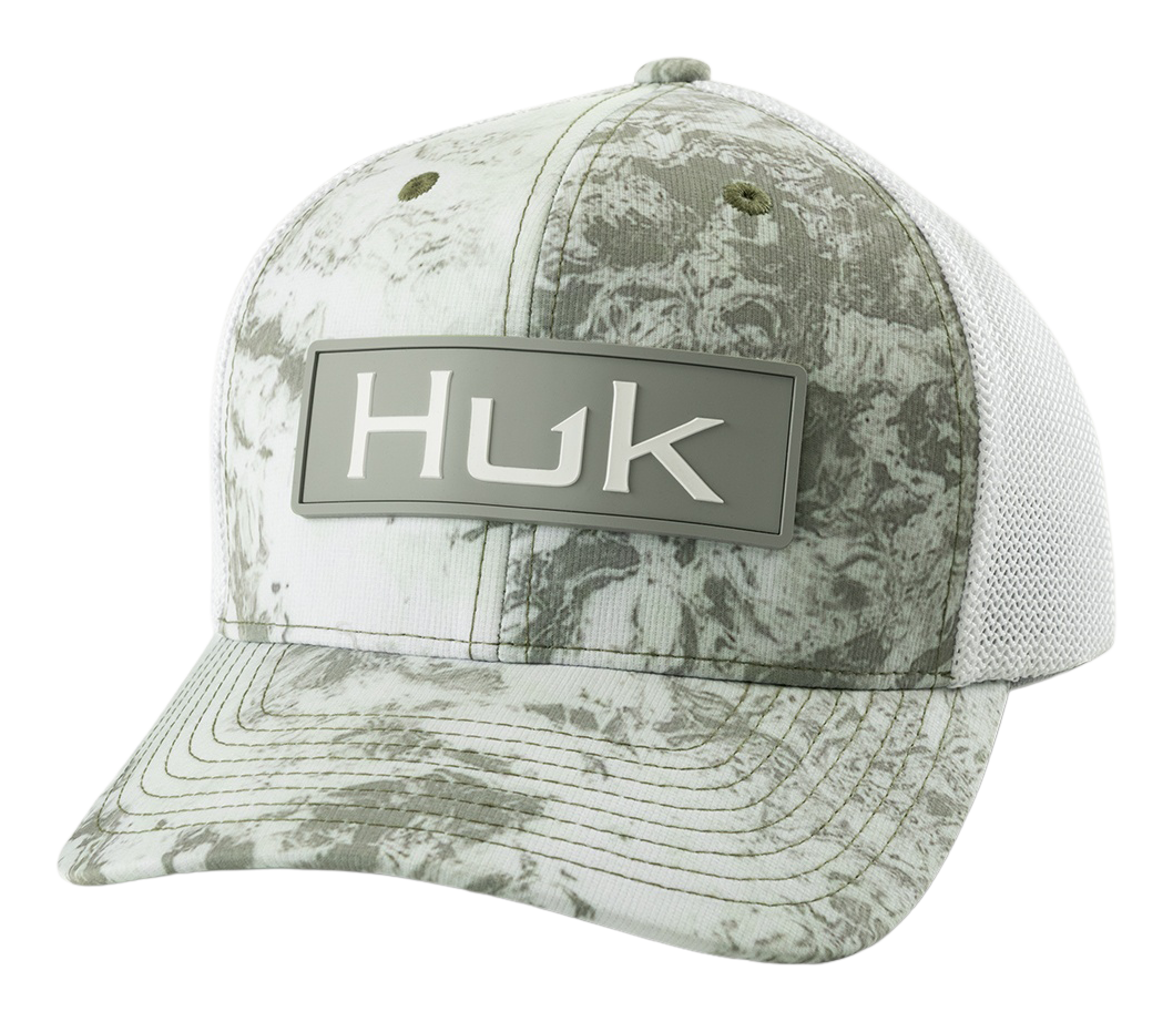 Huk Huk Mossy Oak 110 Snapback Trucker Cap - Mossy Oak Seagrass - $30.00 at Cabela's Program