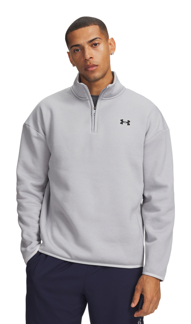 Under Armour Under Armour Armour Fleece Twist Quarter-Zip Pullover - Halo Gray - $65.00 at Cabela's Program
