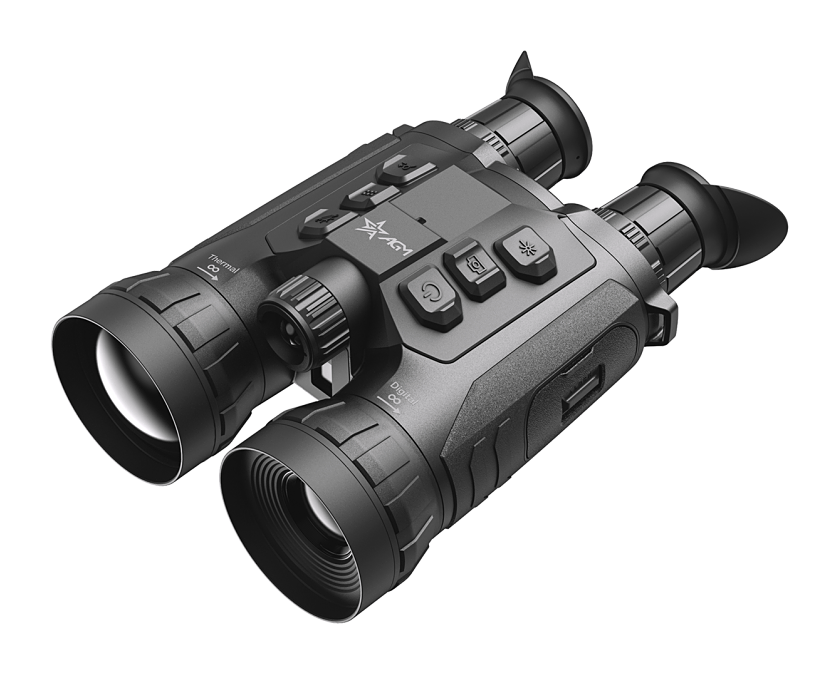 AGM Global Vision ObservIR LRF Thermal &Digital Day/Night Vision Binoculars - 2.5-20X/5.5-22X60mm