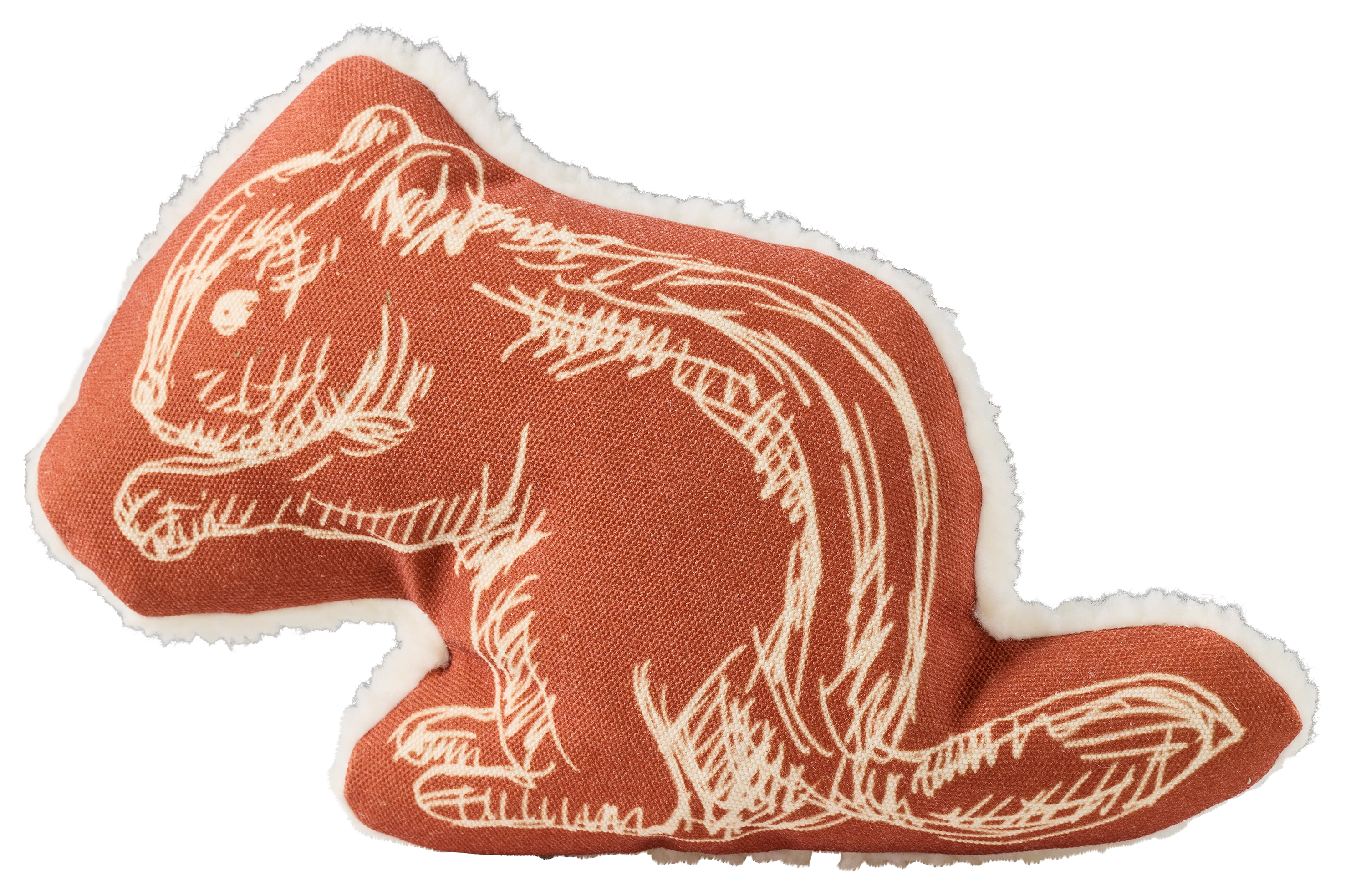 Bass Pro Shops Chipmunk Sherpa Plush Dog Toy