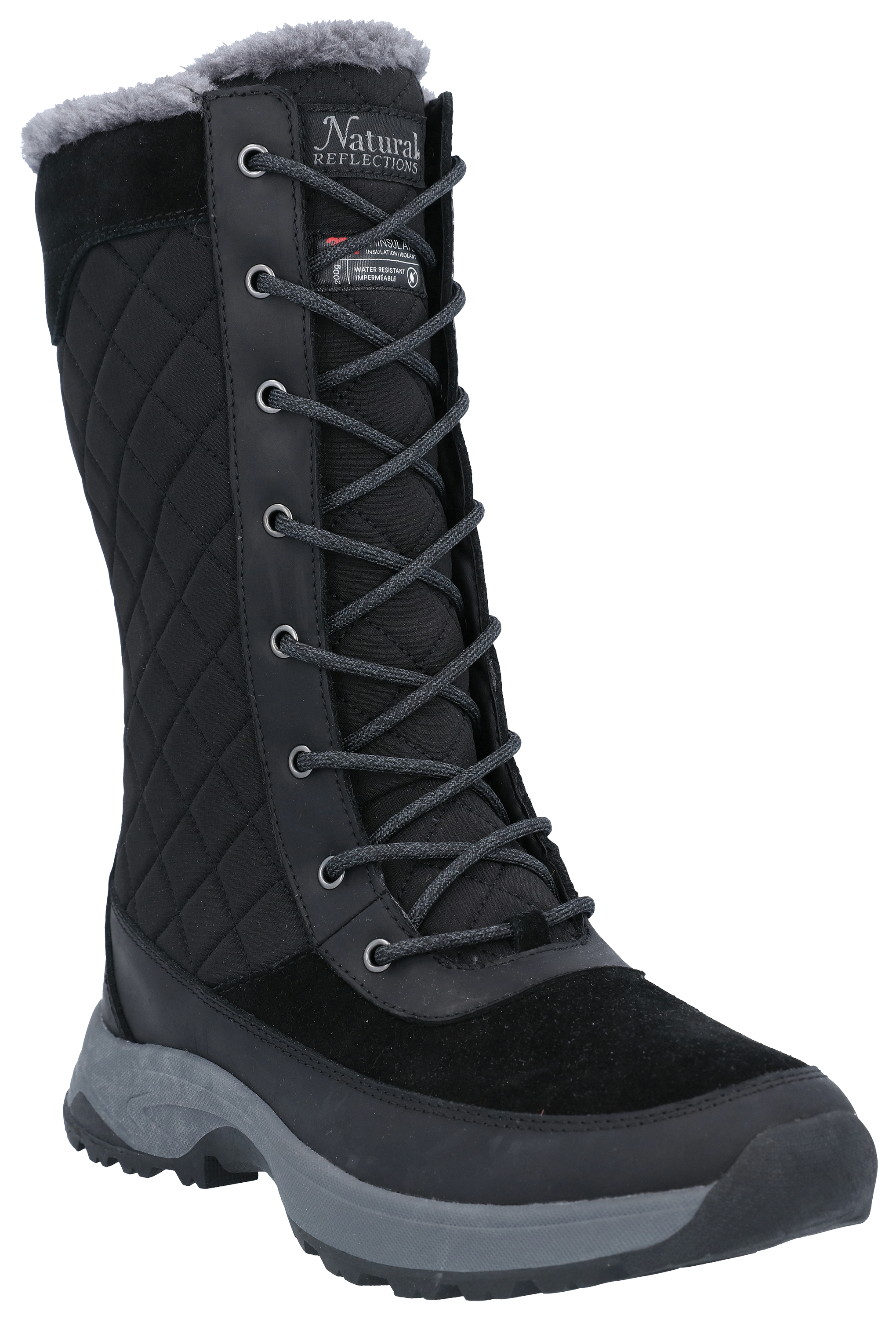Natural Reflections Natural Reflections Crystal Insulated Winter Boots - Black - $99.99 at Cabela's Program